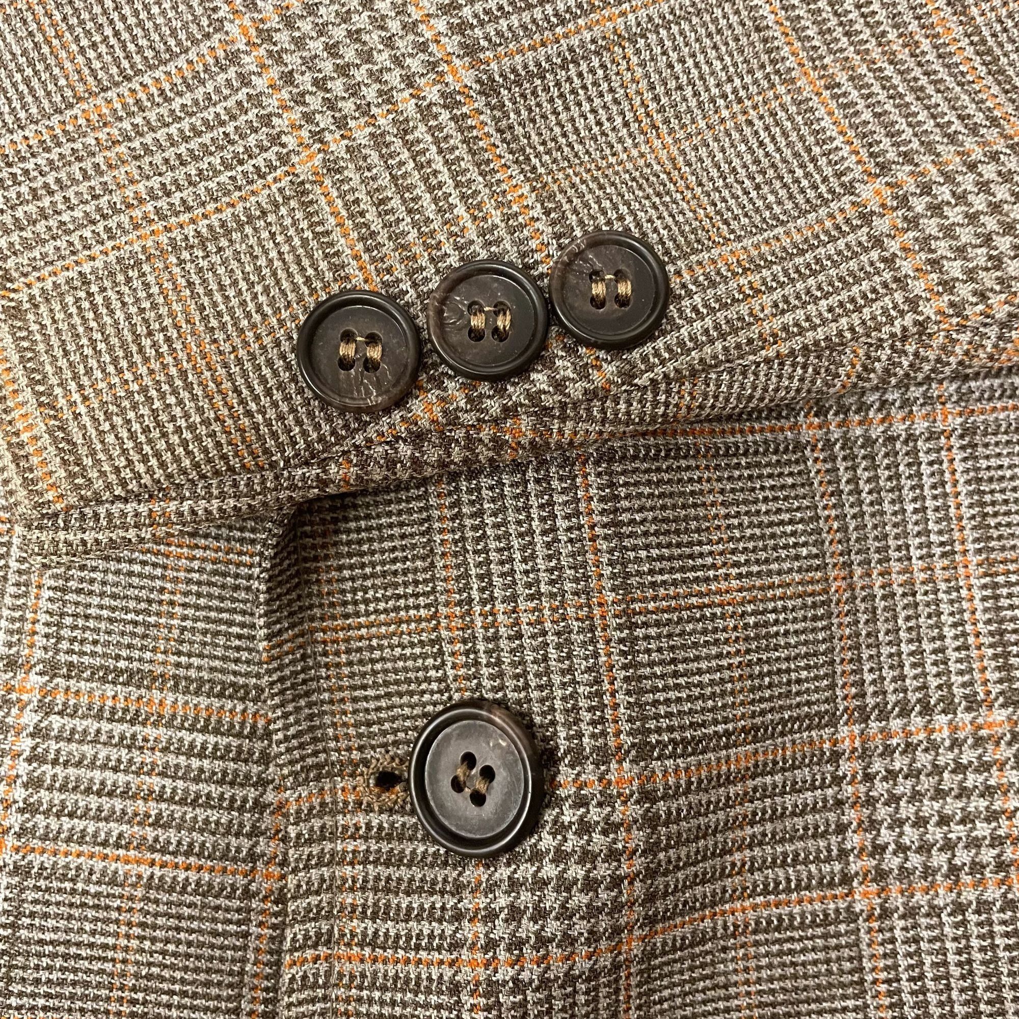 Other Vtg JcPenney MOD Disco OVERCHECK Party Sport Coat Size 40R - 3 Thumbnail