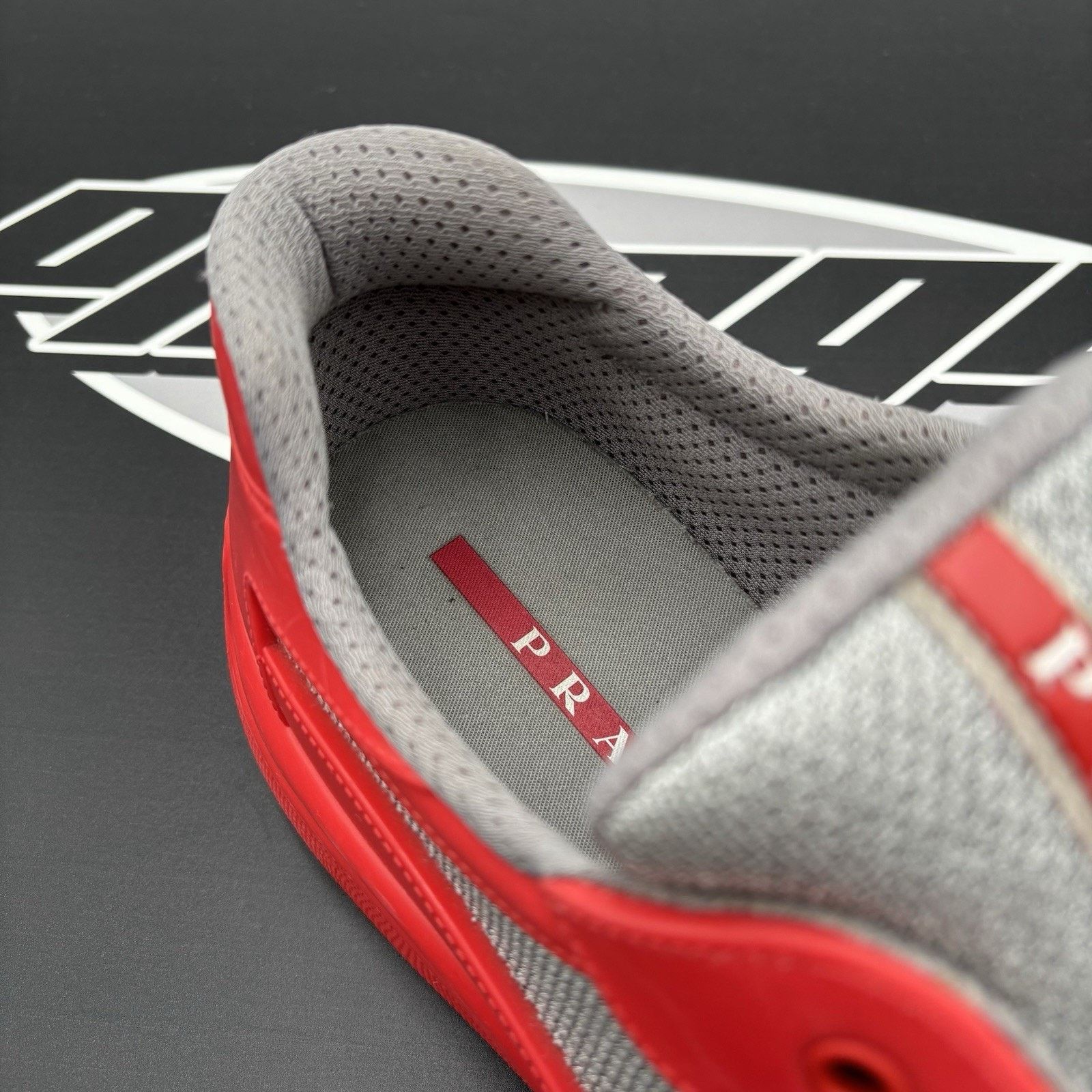 Prada Prada America's Cup Soft Rubber ' Red ' | GREAT CONDITION! Size US 11 / EU 44 - 7 Thumbnail