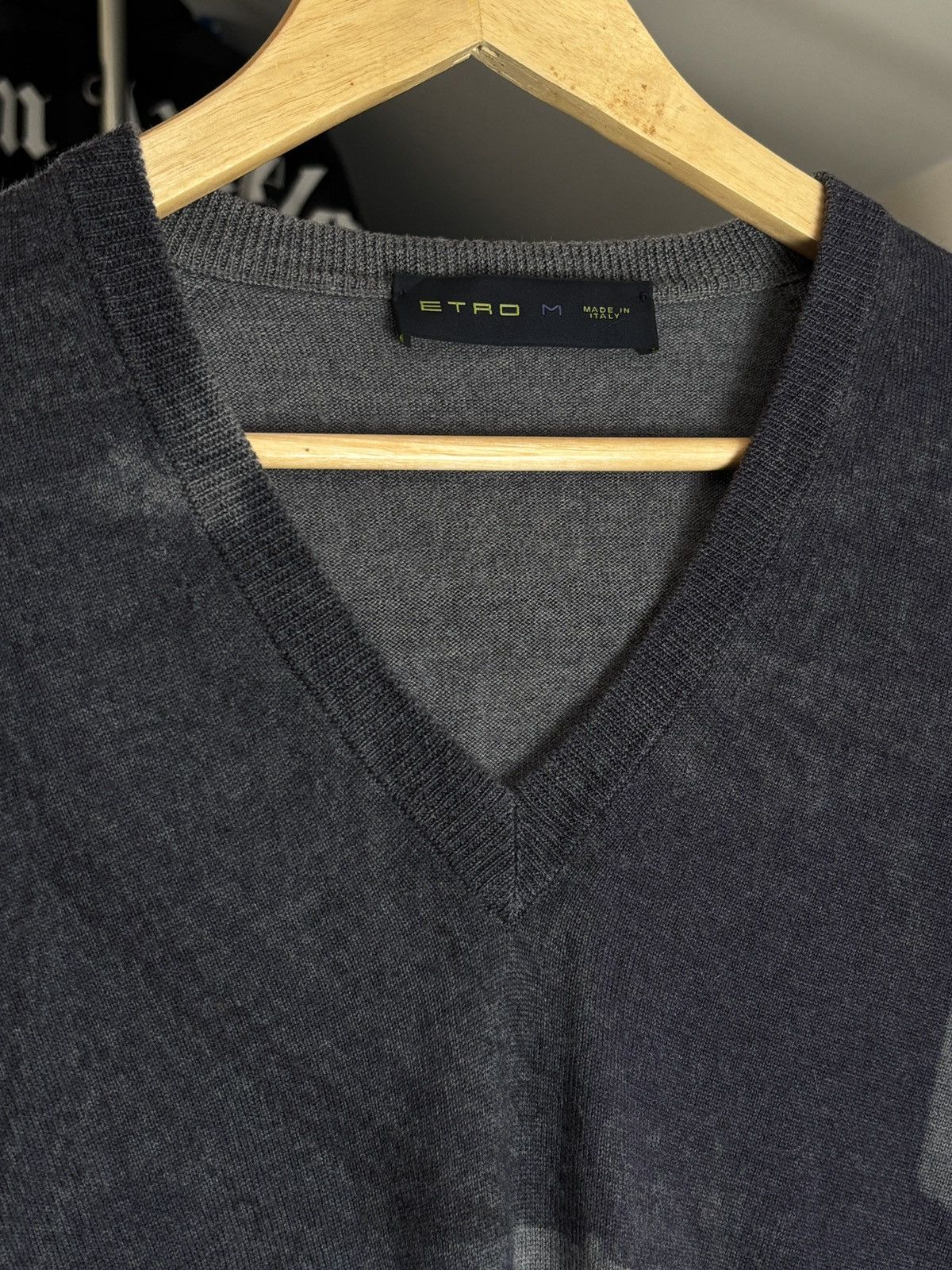 Etro Etro Abstact Print High Quality Wool Vintage Sweater Size US M / EU 48-50 / 2 - 3 Thumbnail