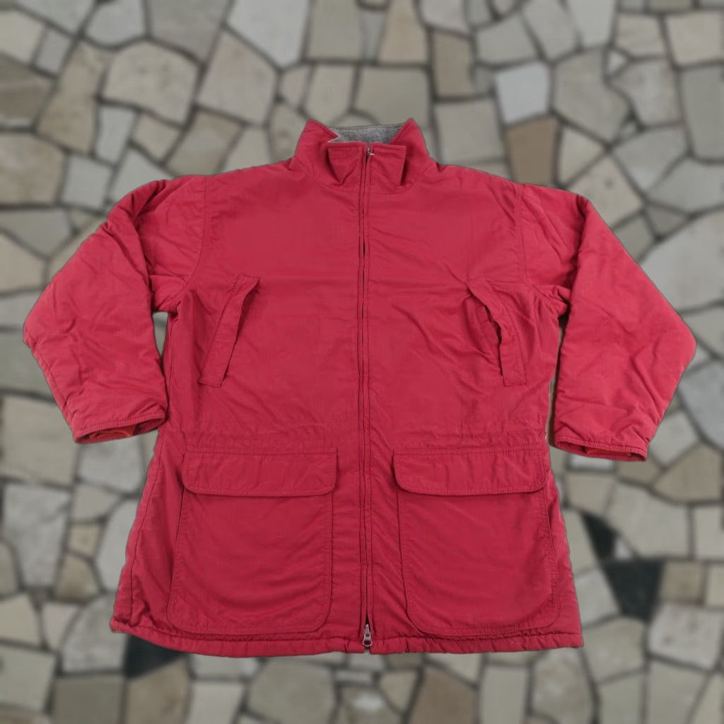 Vintage VINTAGE LL Bean Jacket Mens XL Red Fleece Lined Windbreaker Waterproof Coat Full Zip Up Size US XL / EU 56 / 4 - 1 Thumbnail