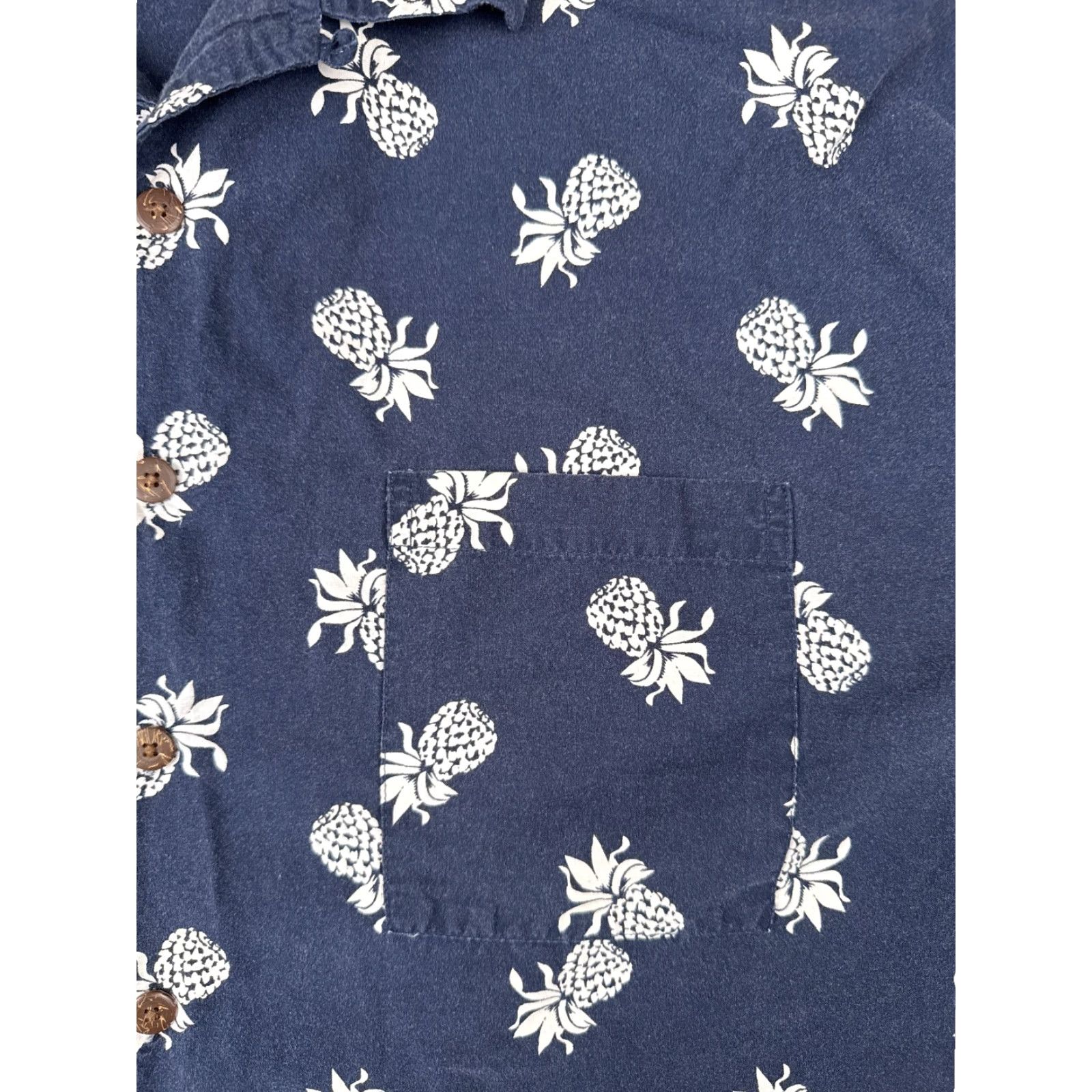 Vintage VINTAGE No Boundaries Shirt Men 3XL XXXL Blue Pineapple All Over Print Hawaiian Cotton Size US XXL / EU 58 / 5 - 6 Thumbnail