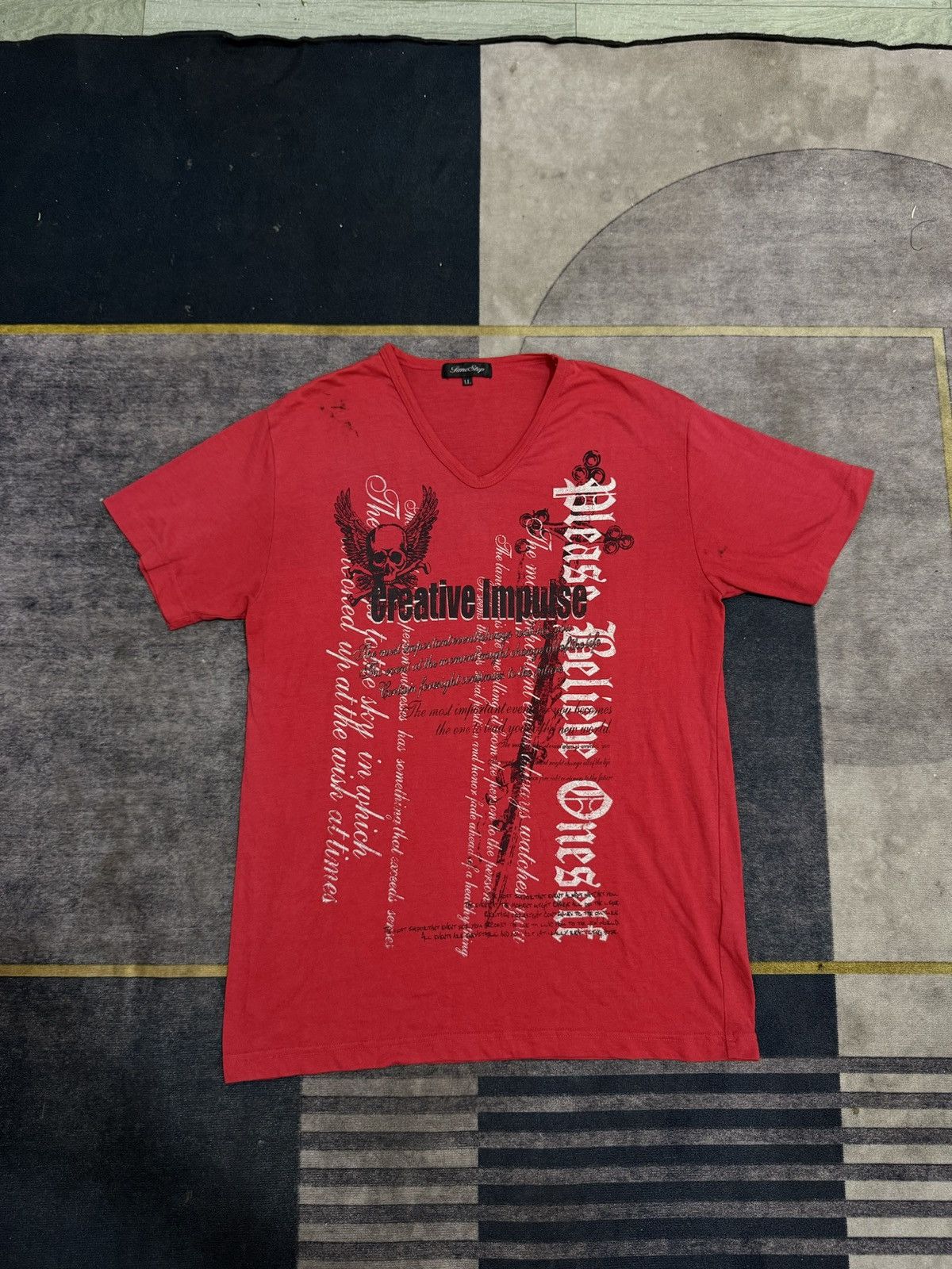 14th Addiction × 20471120 × If Six Was Nine TIME STEP Y2K IFSIX STYLE TSHIRT Size US L / EU 52-54 / 3 - 1 Thumbnail
