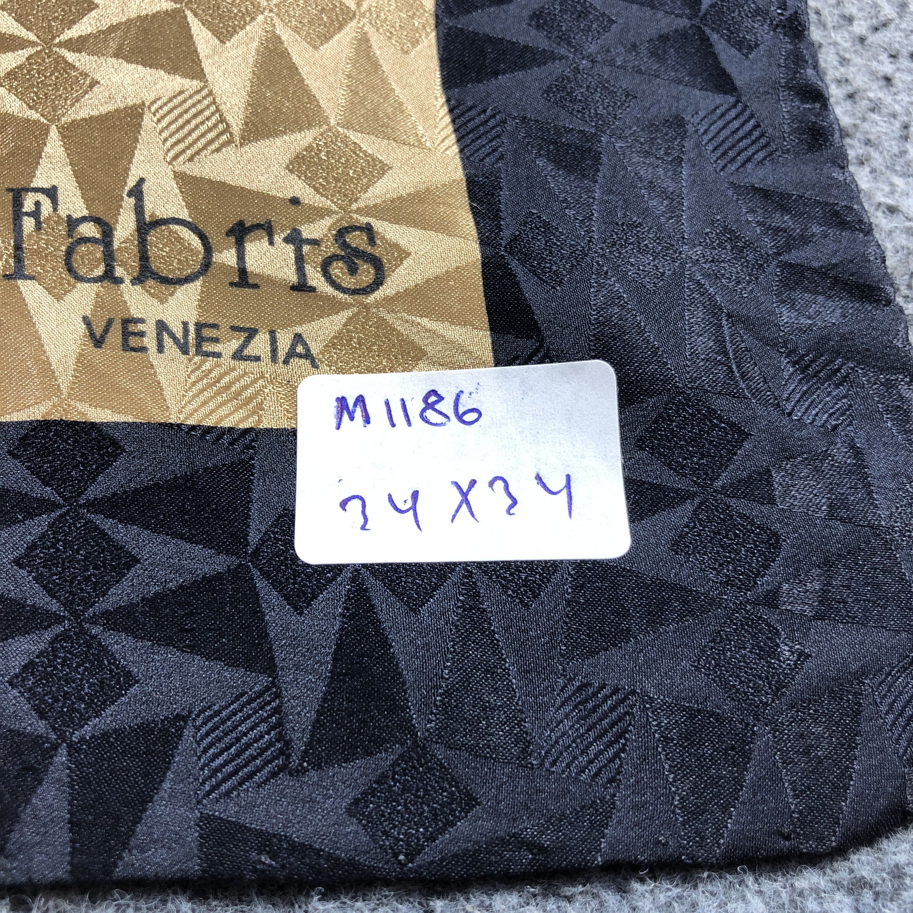 Vintage Fabris Venezia Floral Silk Scarf M1186 Size ONE SIZE - 8 Thumbnail