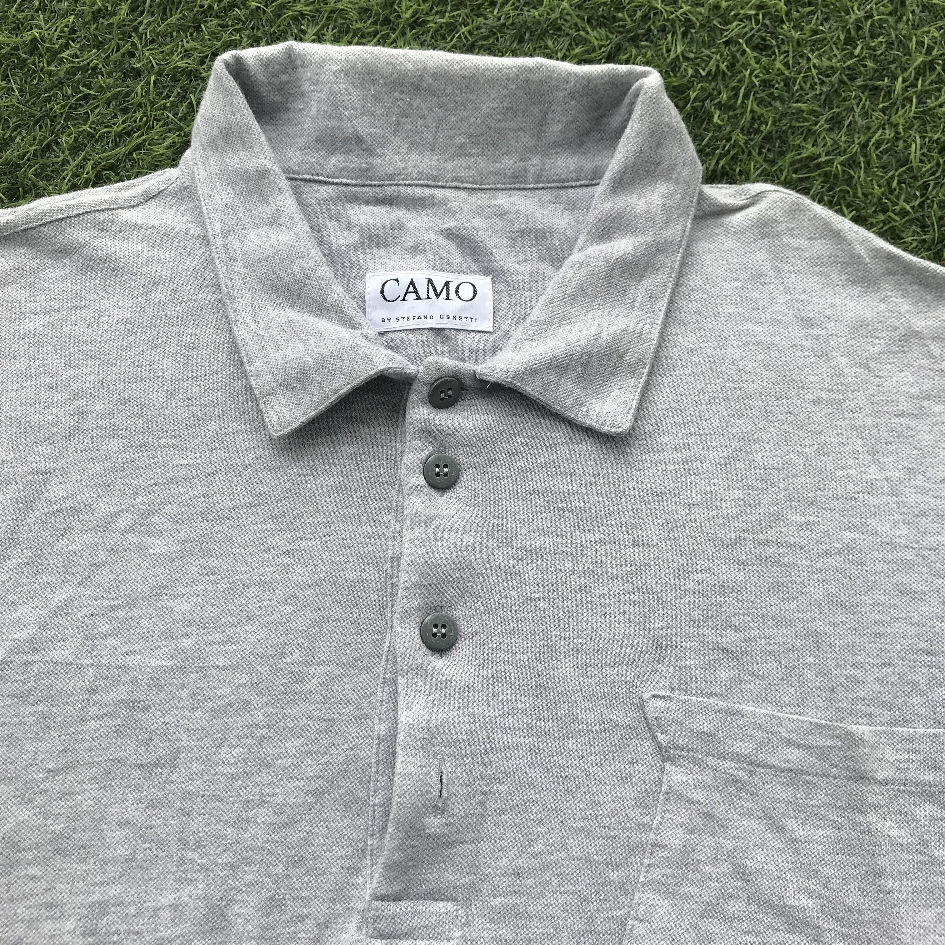 United Arrows Camo Factory Italy Polo Shirt Designer steffano ughetti Size US M / EU 48-50 / 2 - 14 Thumbnail