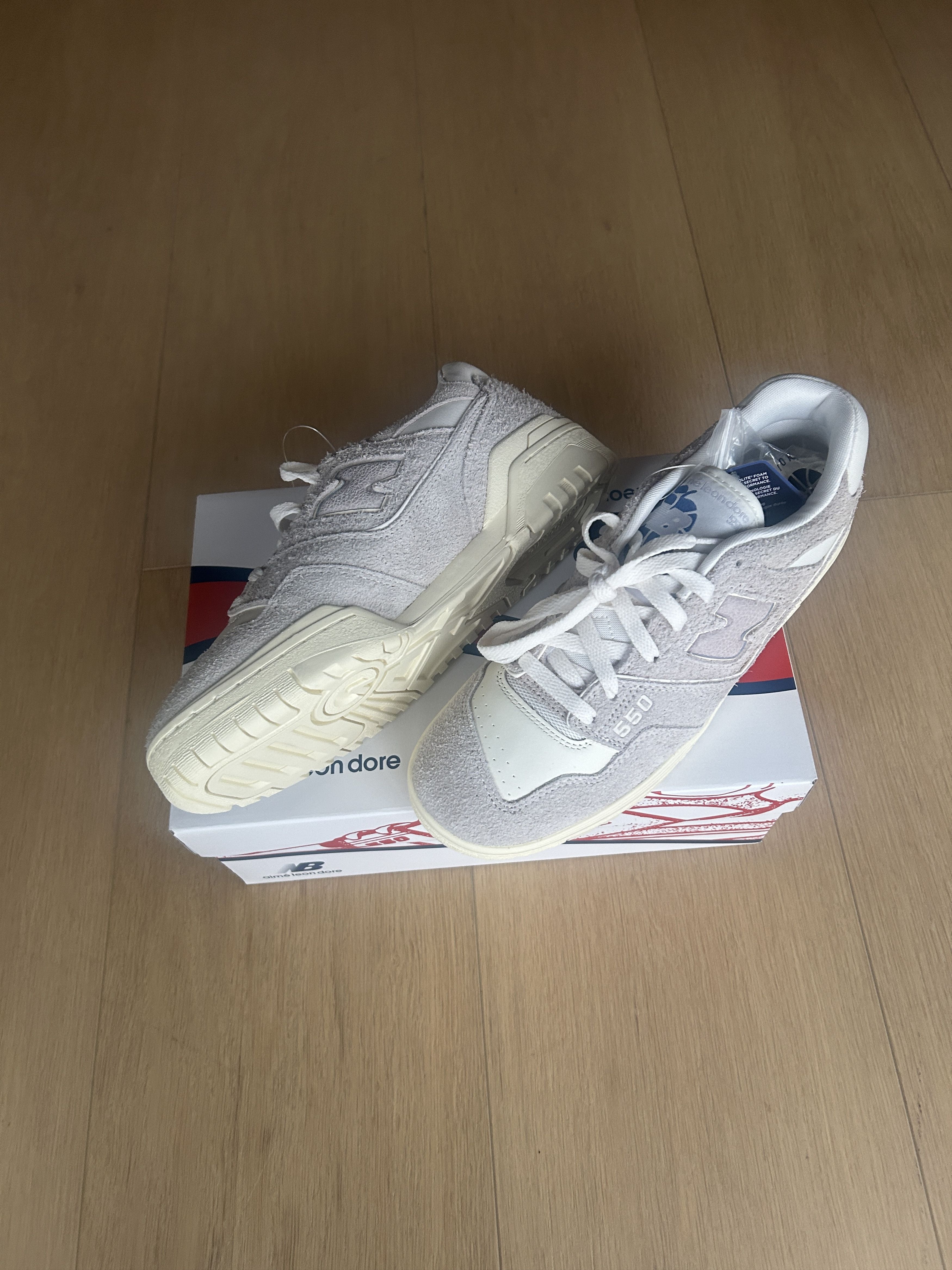 New Balance New Balance 550 – Aime Leon Dore Grey Suede Size US 10 / EU 43 - 3 Thumbnail