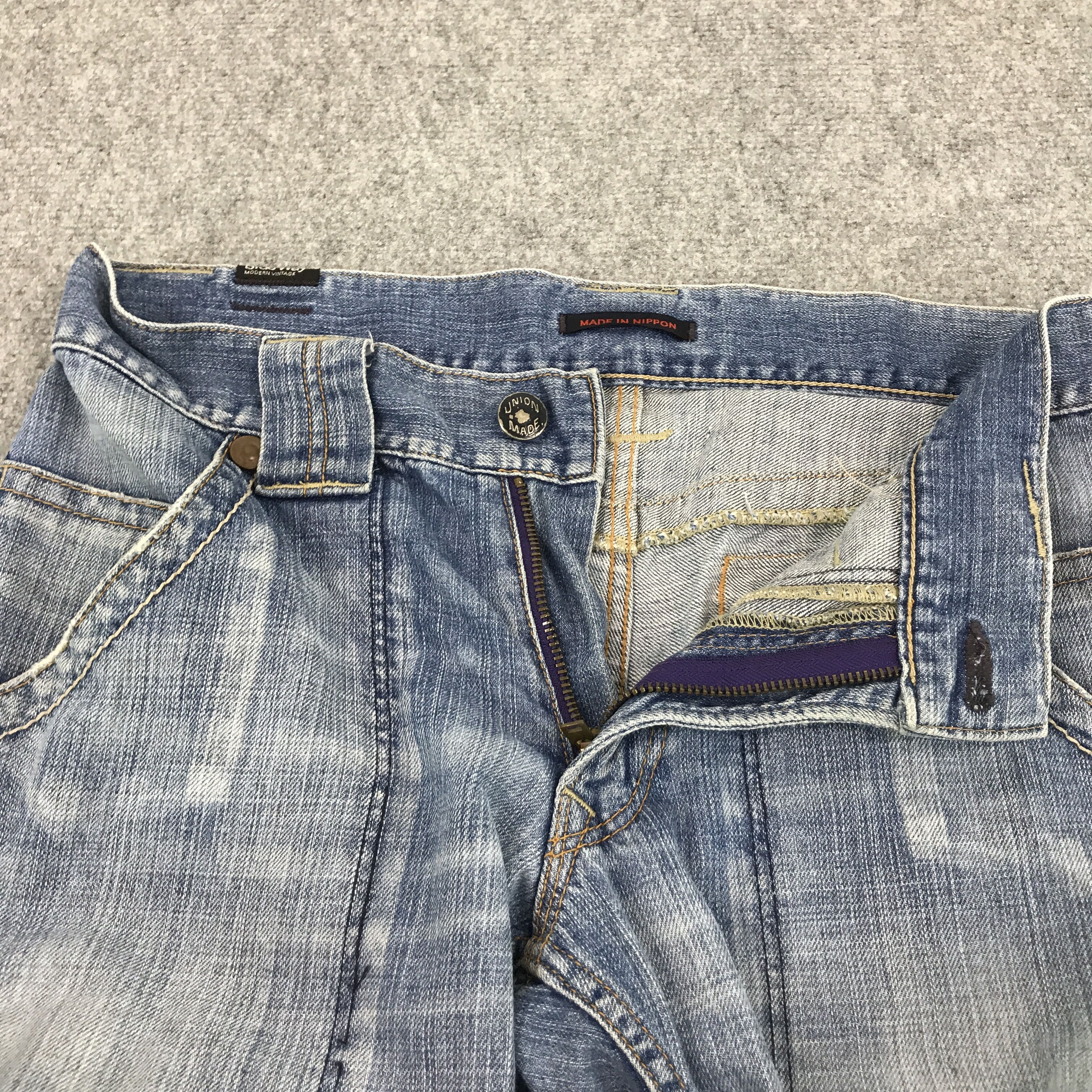 If Six Was Nine × Japanese Brand × Le Grande Bleu (L.G.B.) FLARED BLUE WAY MODERN BOOTCUT DENIM JEANS Size US 32 / EU 48 - 7 Thumbnail