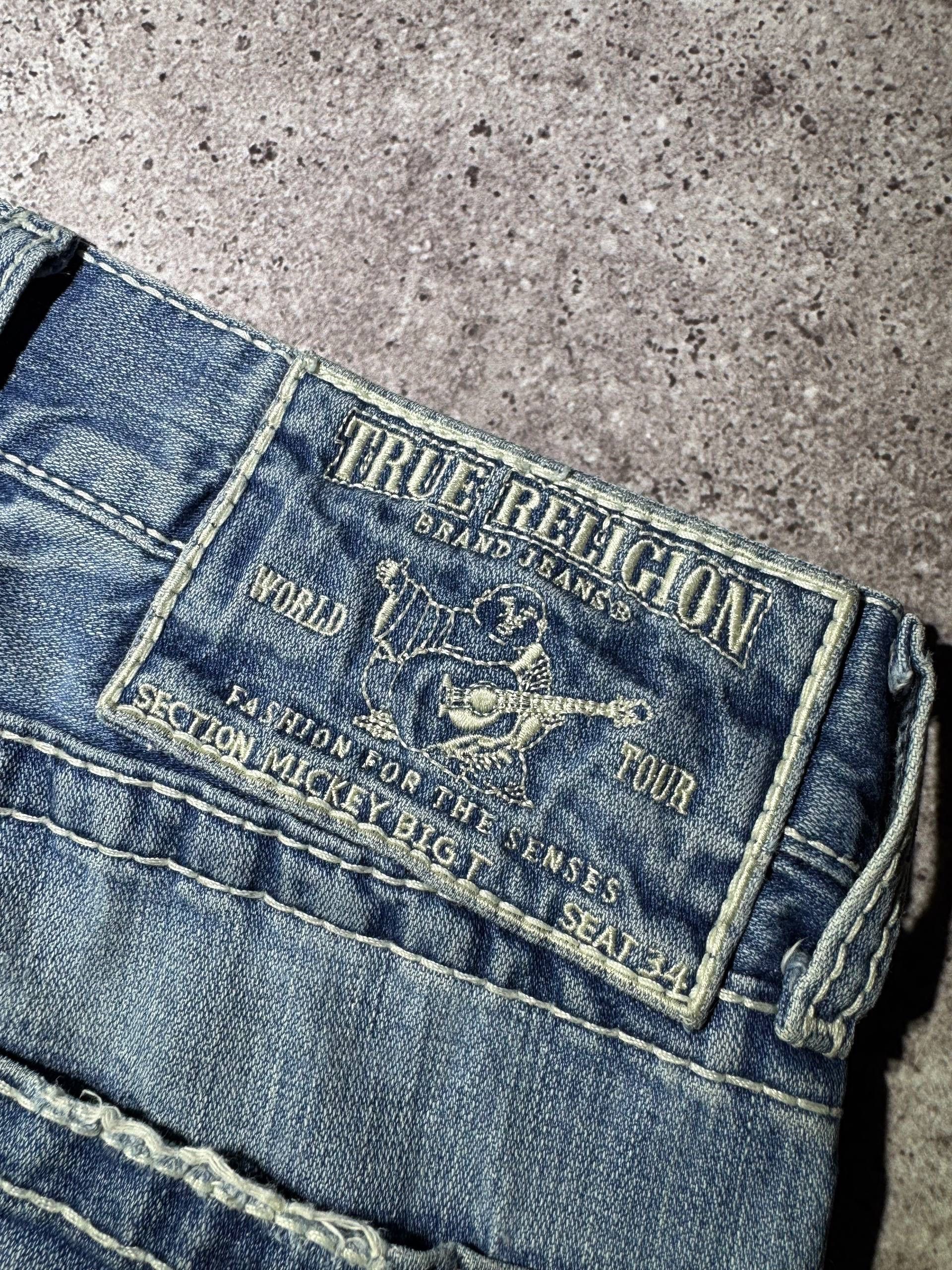 True Religion True Religion Vintage Blue Denim Streetwear Jeans Japanese Size US 34 / EU 50 - 6 Thumbnail