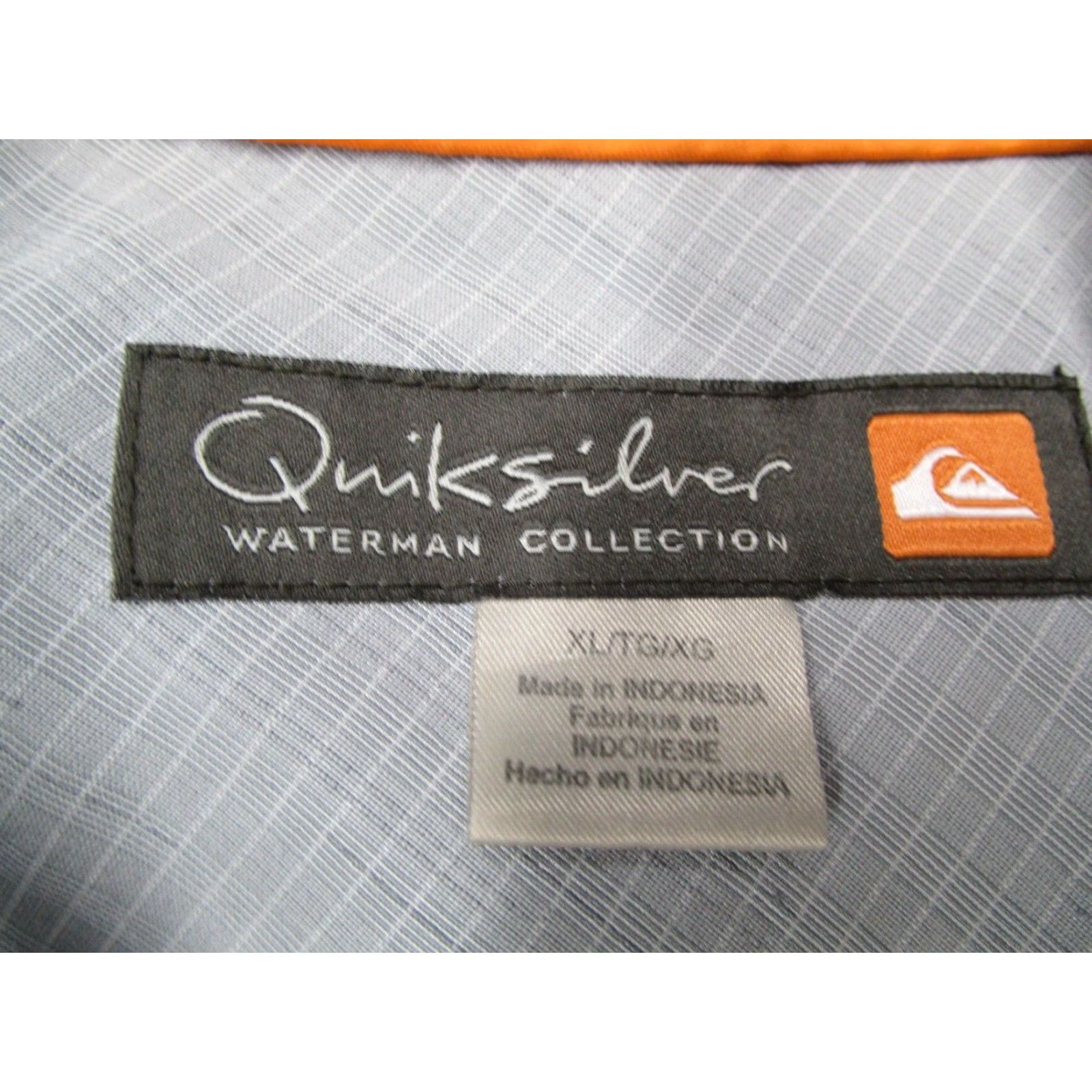 Quiksilver Quiksilver Waterman Shirt Men Extra Large Gray Button Up Hawaiian Surfboard Tiki Mens Size US XL / EU 56 / 4 - 3 Thumbnail