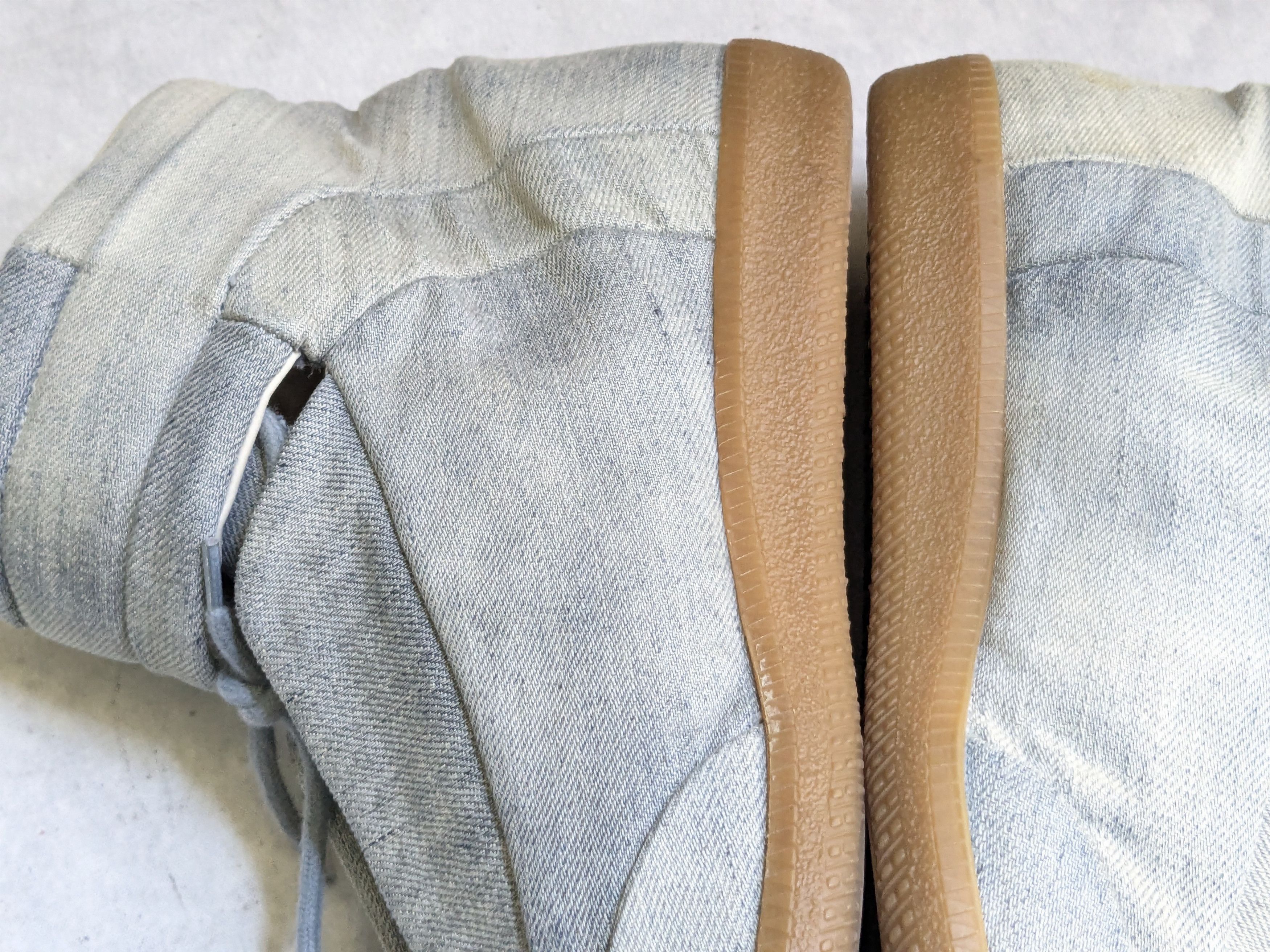 Maison Margiela Maison Margiela Future Sneakers Blue Denim 8 41 High Tops Size US 8 / EU 41 - 13 Thumbnail