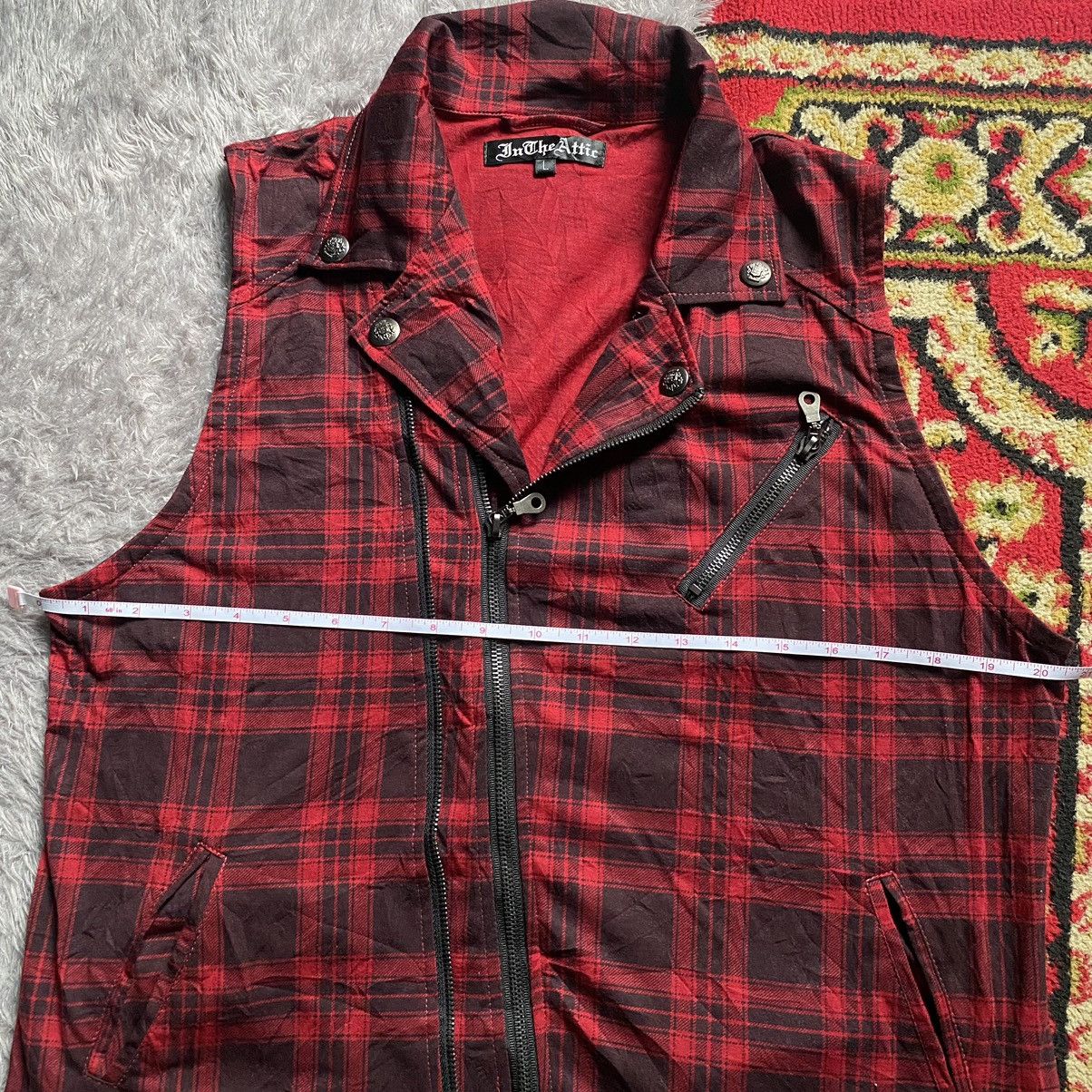 In The Attic × Japanese Brand 🔥SALE🔥 In The attic double collar punk vest Size US M / EU 48-50 / 2 - 10 Thumbnail