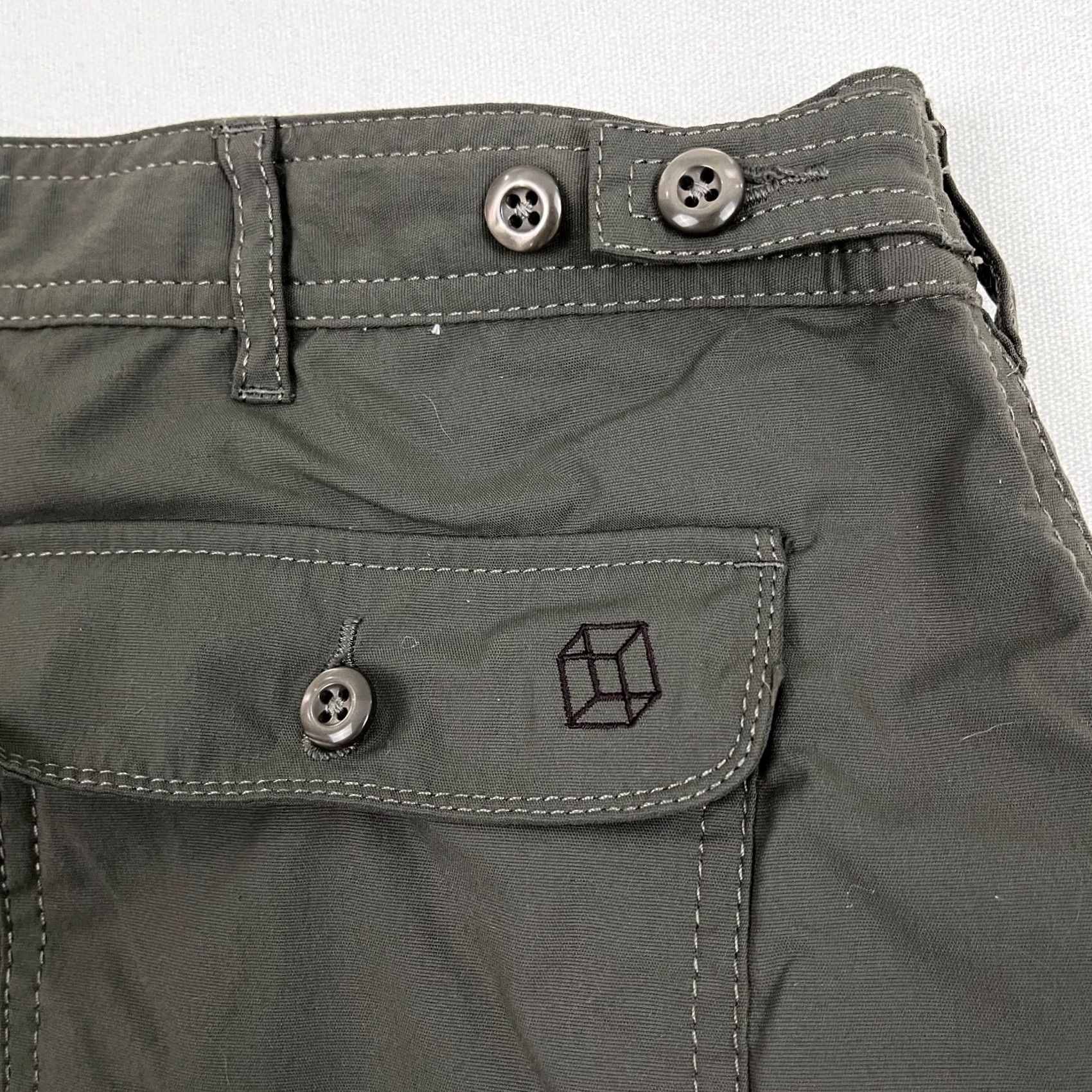 Vintage Clothing Arts P^Cubed Pick Pocket Proof Cargo Pants Mens 34x31 Brown Hiking Pants Cargo Casual Travel Men 34 Brown Art Outdoors Mens Size US 34 / EU 50 - 7 Thumbnail