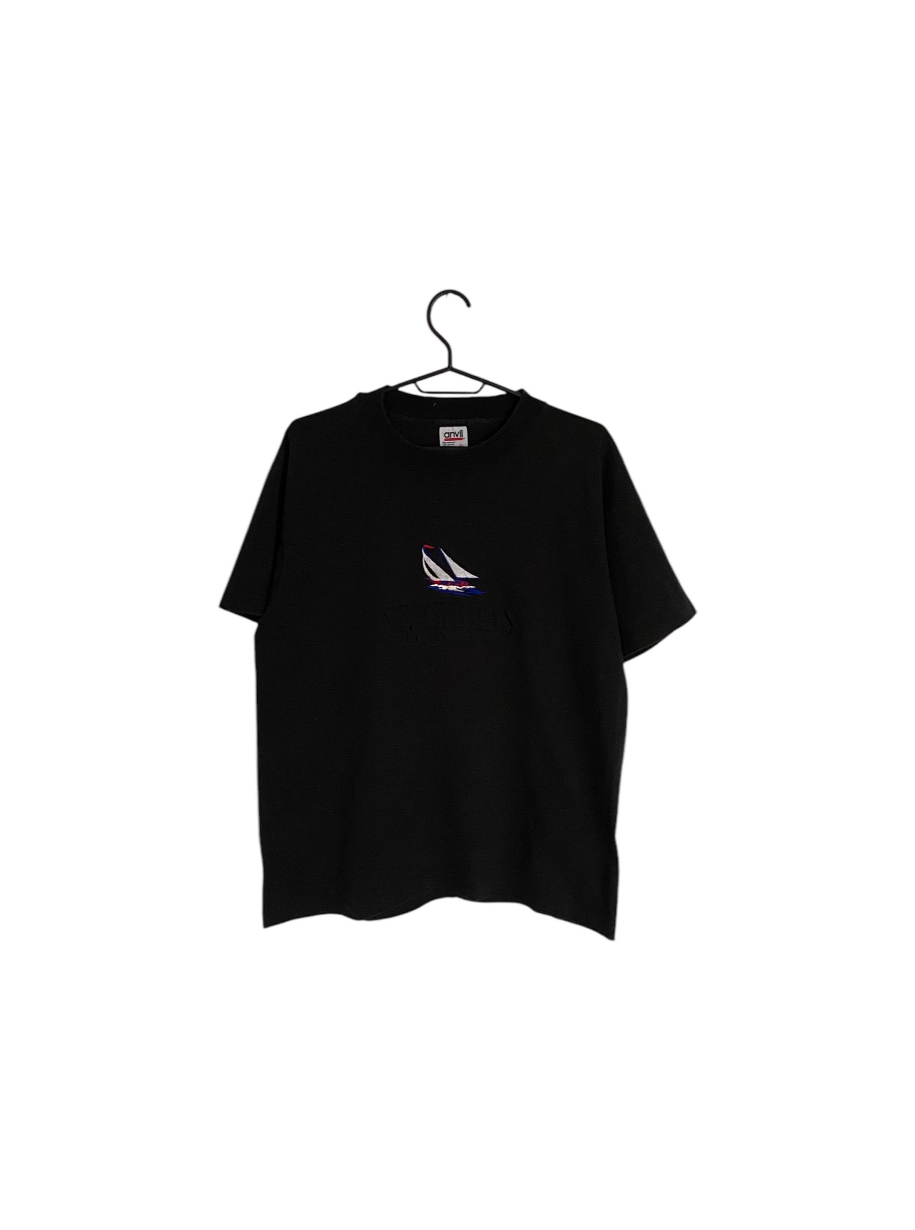 Vintage 90s' St. Thomas single stitch tee Size US L / EU 52-54 / 3 - 1 Thumbnail