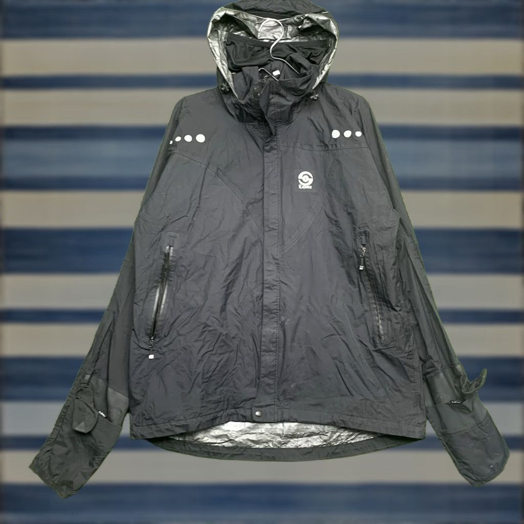 Vintage Loki Gear Storm Shell Jacket Mens 2XL Black Softshell Hooded Lined Windbreaker Outdoor Hiking Gear Mens Size US XXL / EU 58 / 5 - 1 Thumbnail