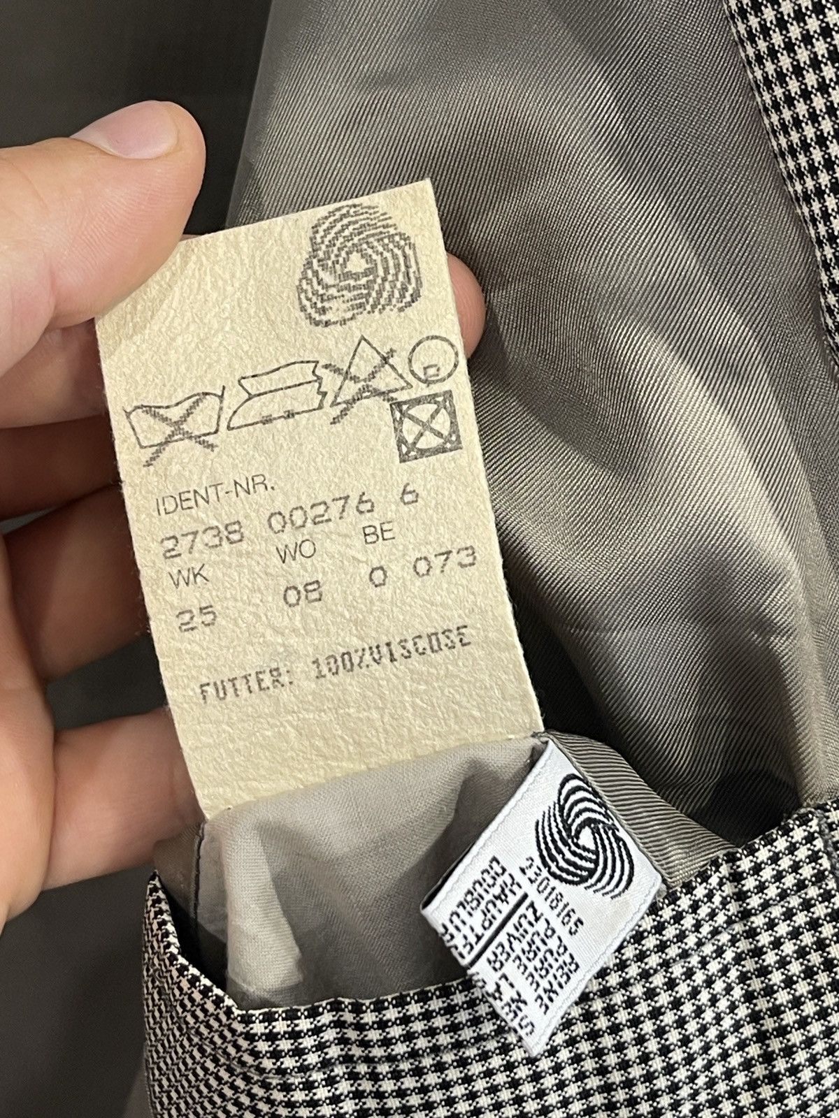 Hugo Boss 🔥Vintage Hugo boss blazer wool classic jacket sport coat 42 Size 42L - 8 Thumbnail