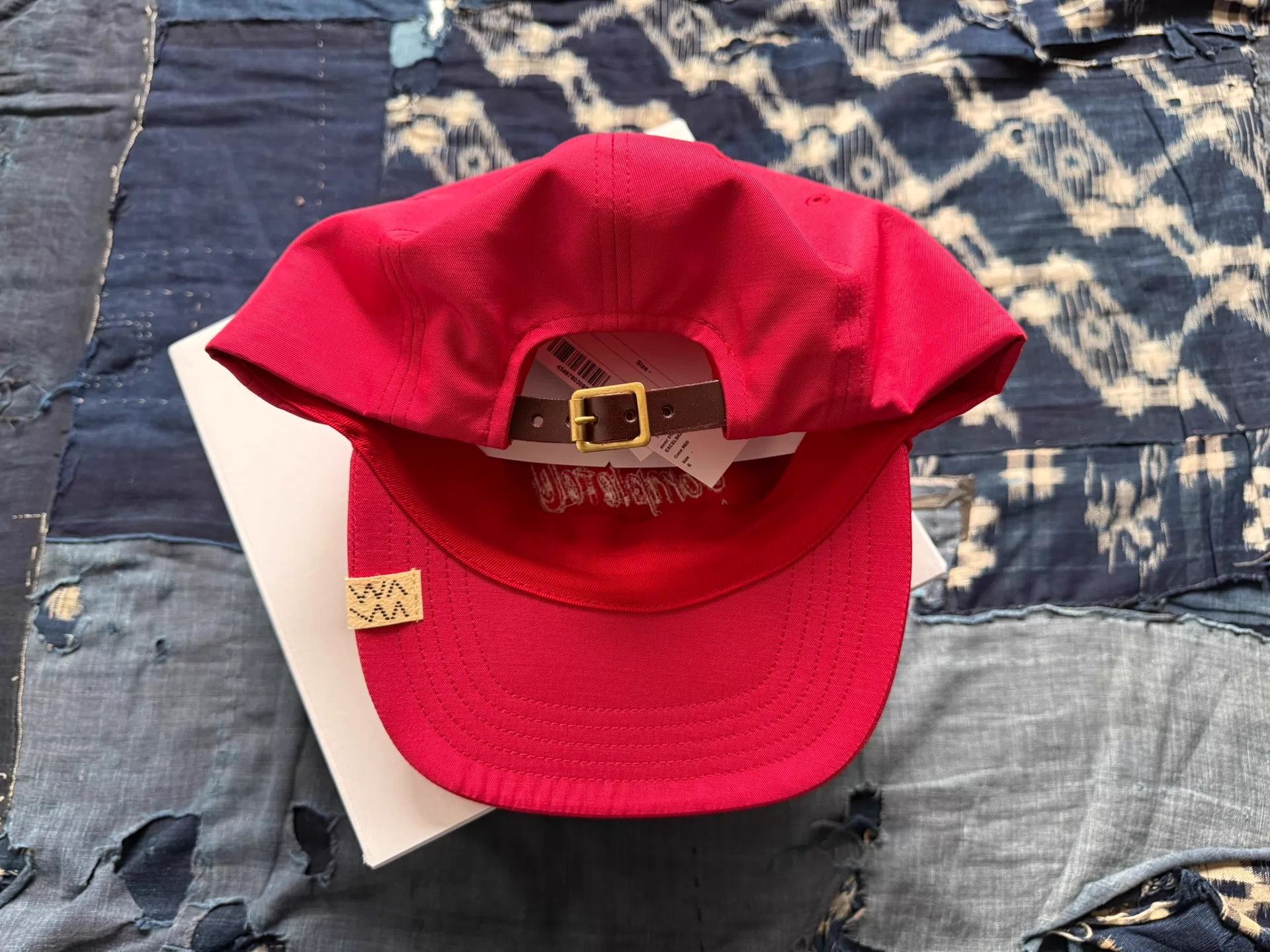 Visvim VISVIM 26SS EXCELSIOR II CAP Embroidered Red Size ONE SIZE - 3 Thumbnail