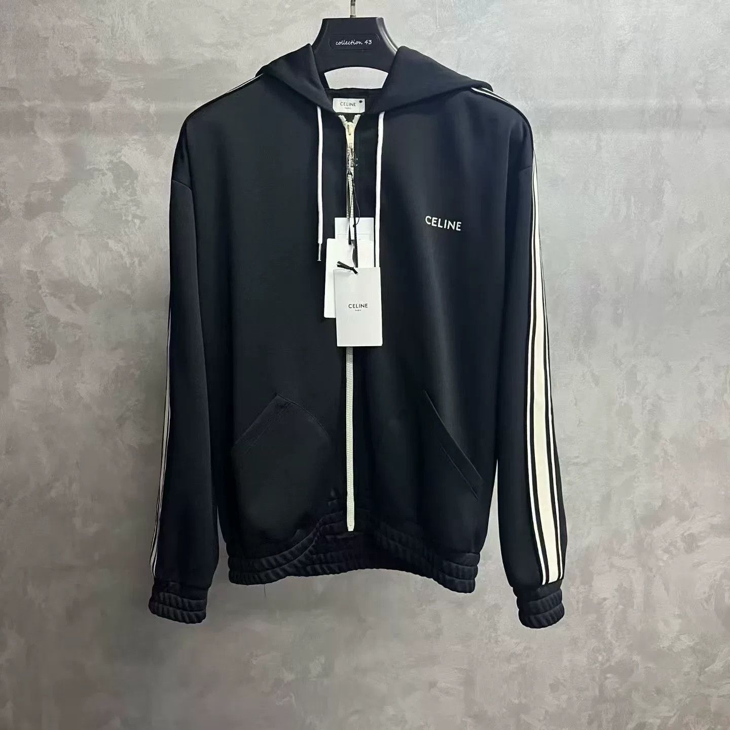 Celine Celine Retro Embroidered Black Light Jacket m Men Size US M / EU 48-50 / 2 - 1 Thumbnail