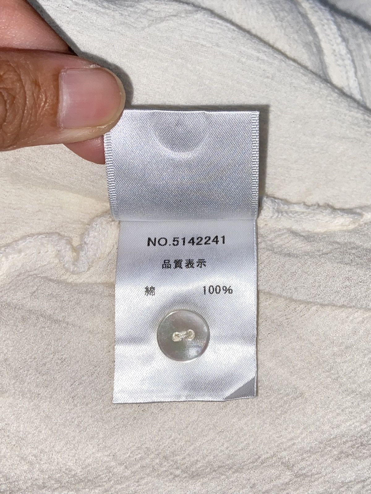 Designer × Japanese Brand UNDICI.NOVE 99.9999 White Shirt Size US XS / EU 42 / 0 - 11 Thumbnail