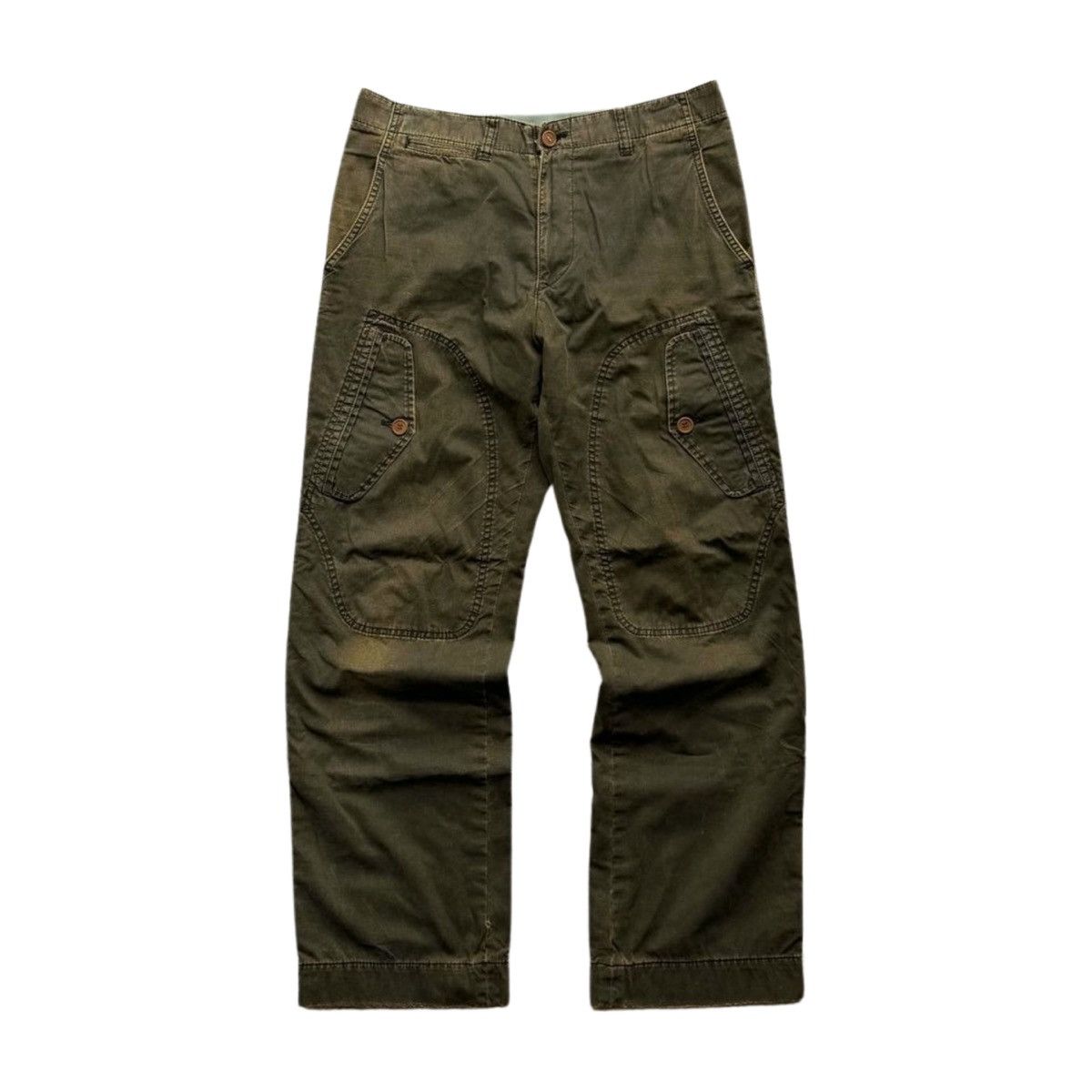 Comme des Garcons Homme 2004 AW CDG Homme Military Utility Trouser Pants Size US 30 / EU 46 - 2 Thumbnail