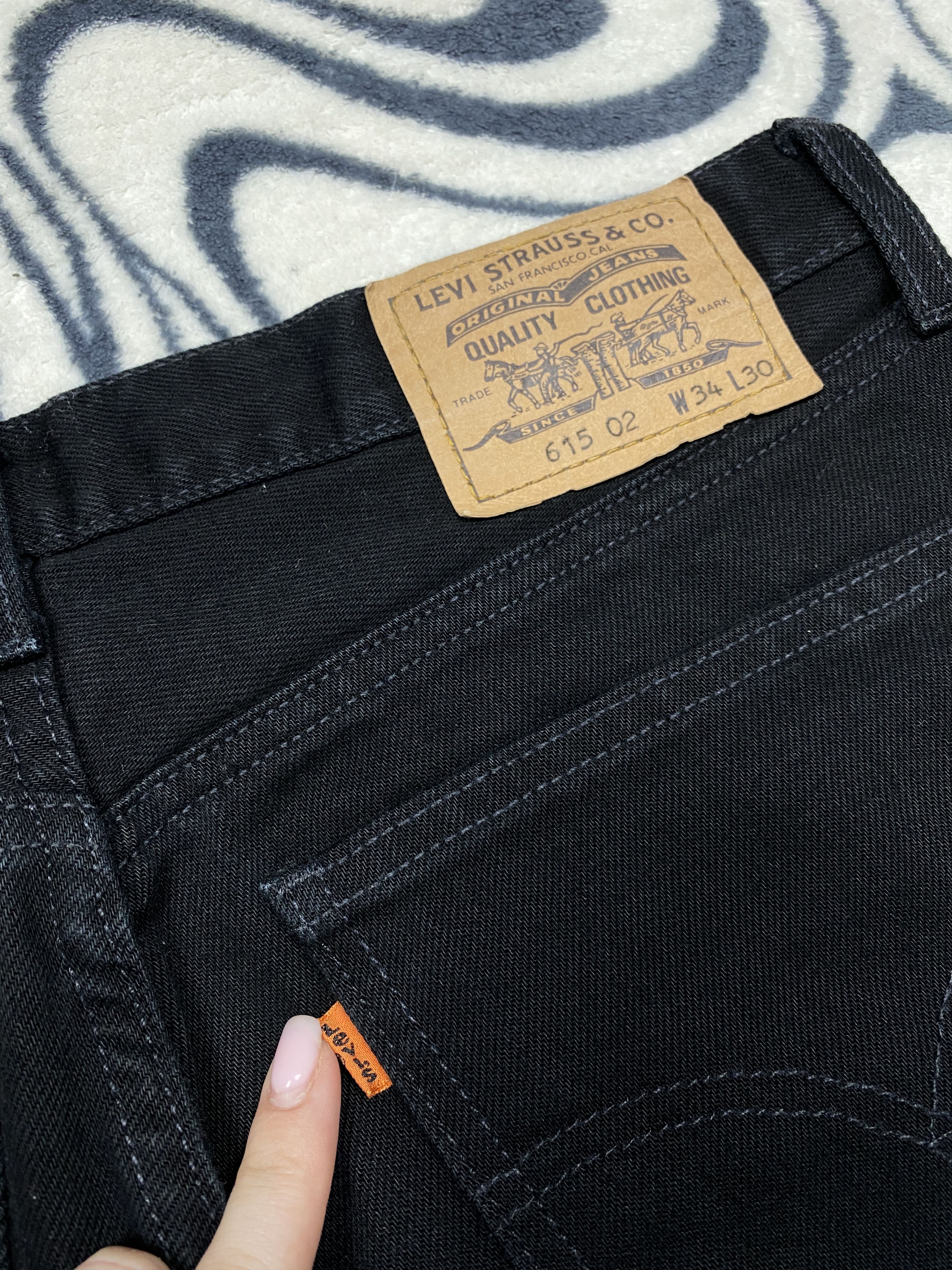 Levi's Levi's 615 90s Vintage Denim Pants Orange Tab Jeans Size US 34 / EU 50 - 2 Thumbnail