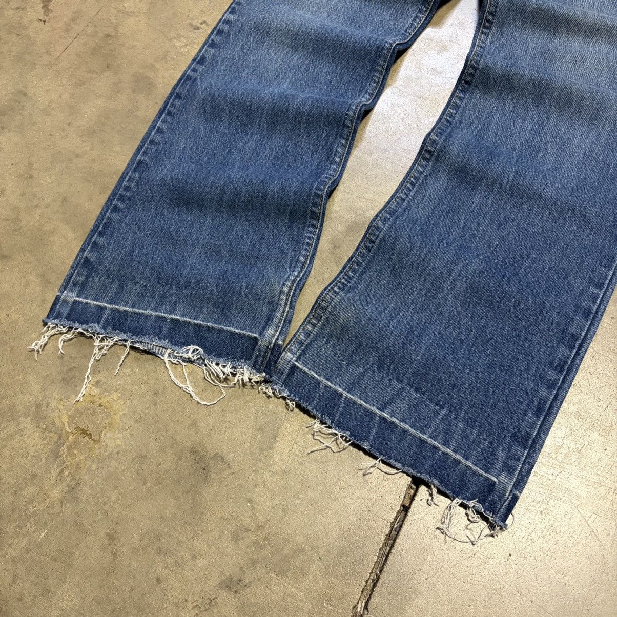 Levi's Vintage 80s Levis 517 Orange Tab Denim Jeans Bootcut USA Size US 32 / EU 48 - 3 Thumbnail