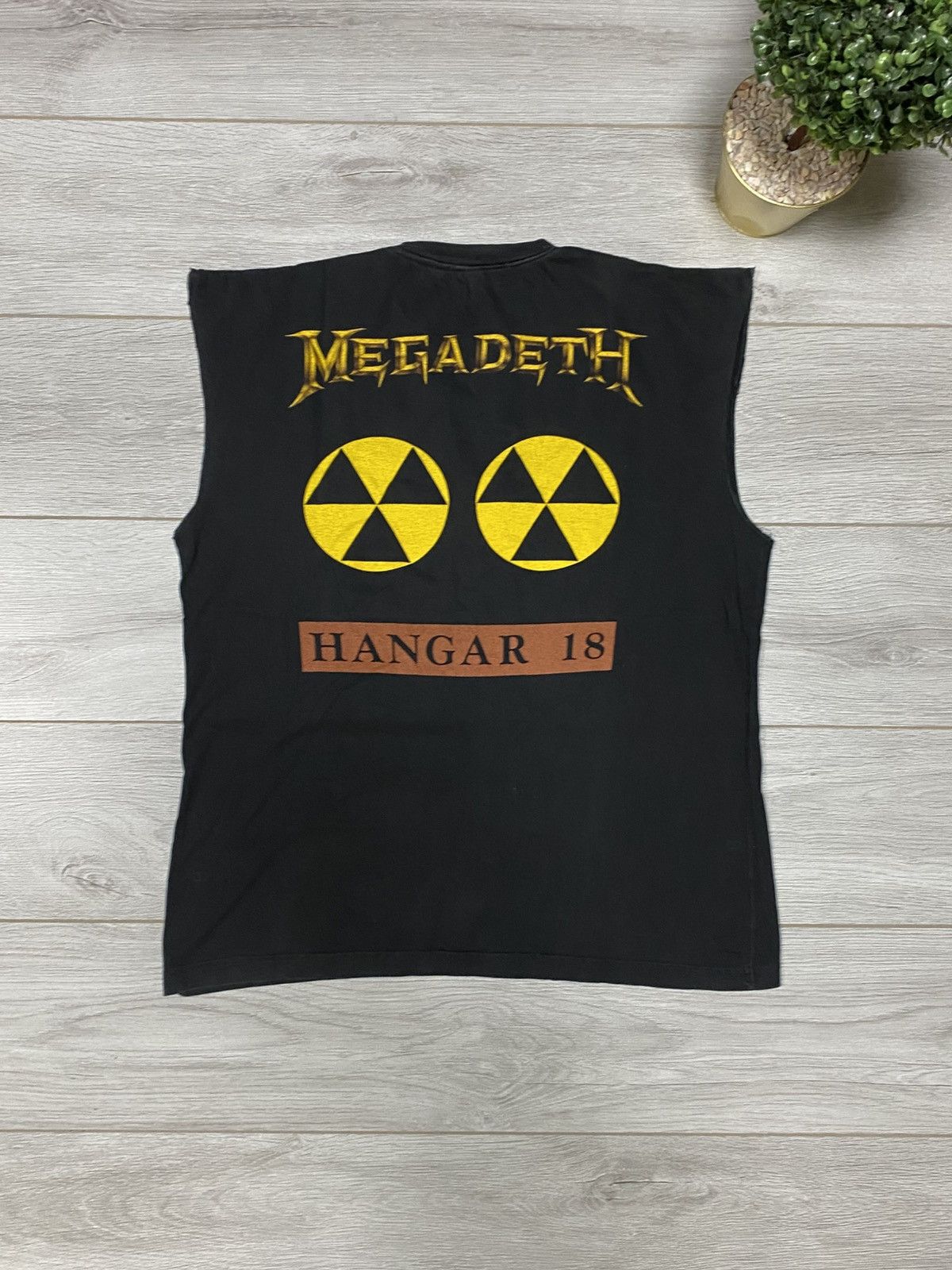 Megadeth Megadeth hangar 18 vintage tank top vest skull Size US L / EU 52-54 / 3 - 2 Thumbnail