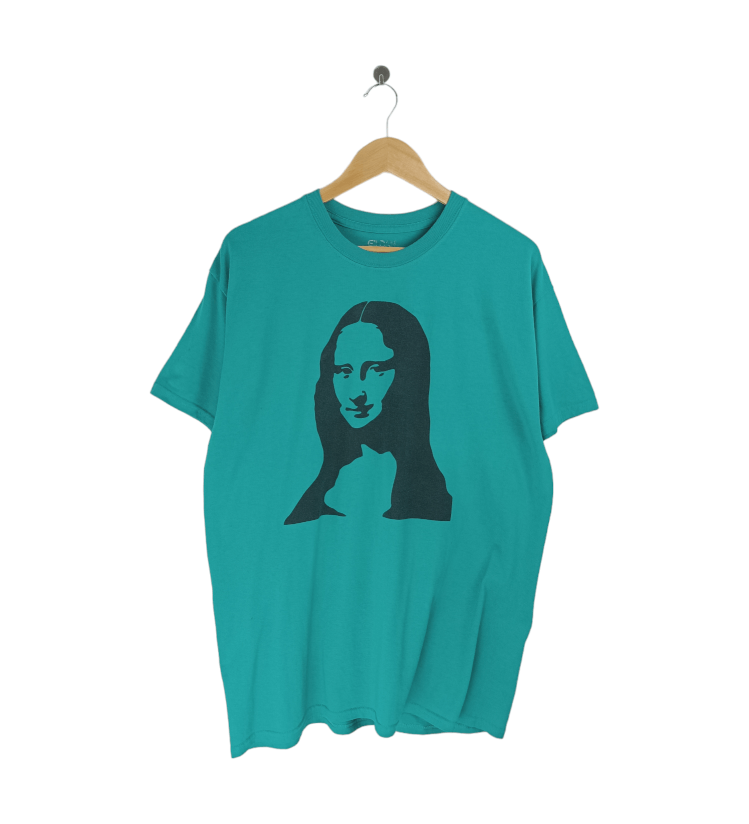 Vintage VINTAGE FADED MONALISA WISDOM ADULTS HUMOR TEE Size US L / EU 52-54 / 3 - 1 Thumbnail