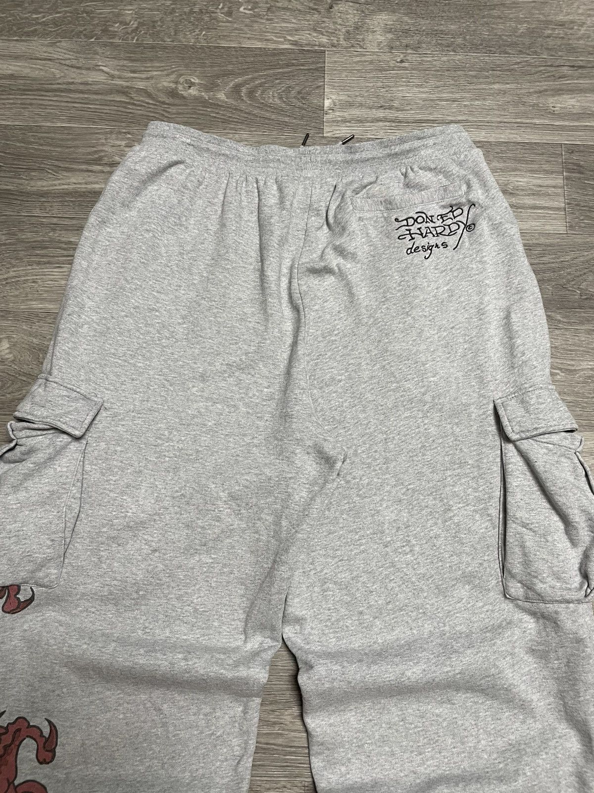 Ed Hardy Ed Hardy x Urban Outfitters Dragon Print Cargo Sweatpants Size US 36 / EU 52 - 16 Thumbnail