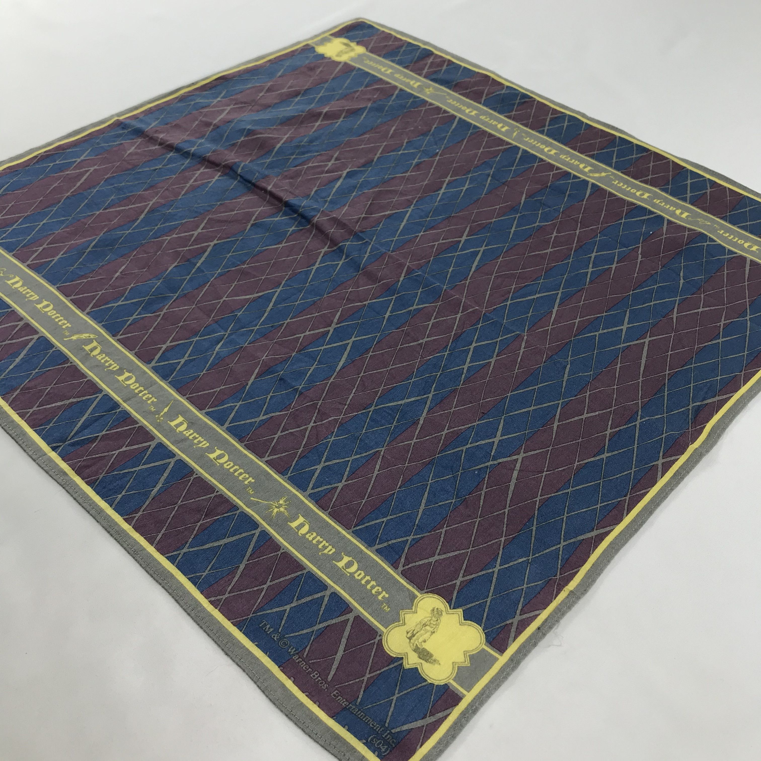 Vintage Harry Potter Bandana / Handkerchief / Neckerchief - S1771 Size ONE SIZE - 2 Thumbnail
