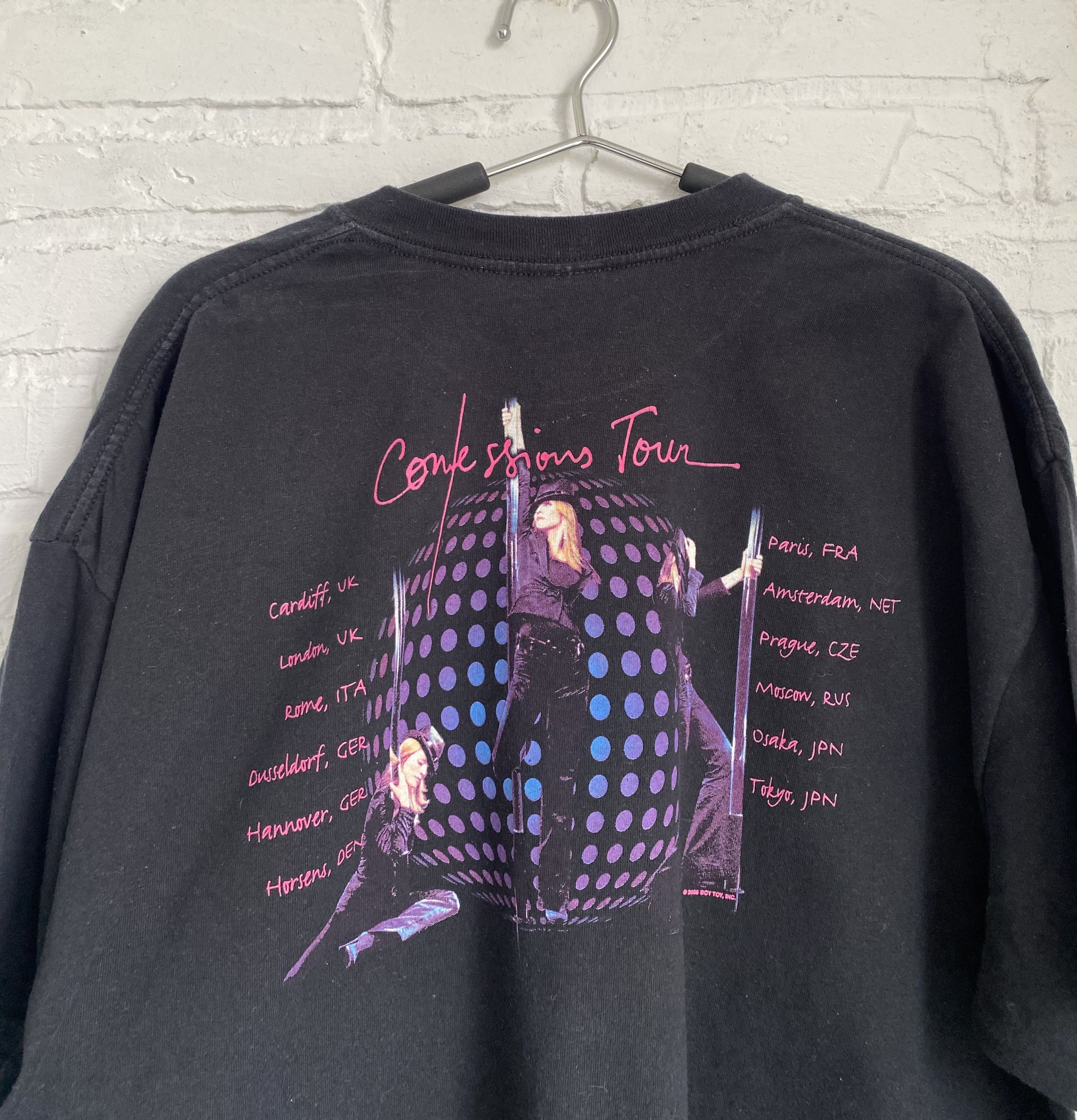 Band Tees Vintage 2006 Madonna confessions tour t-shirt Size US XL / EU 56 / 4 - 5 Thumbnail
