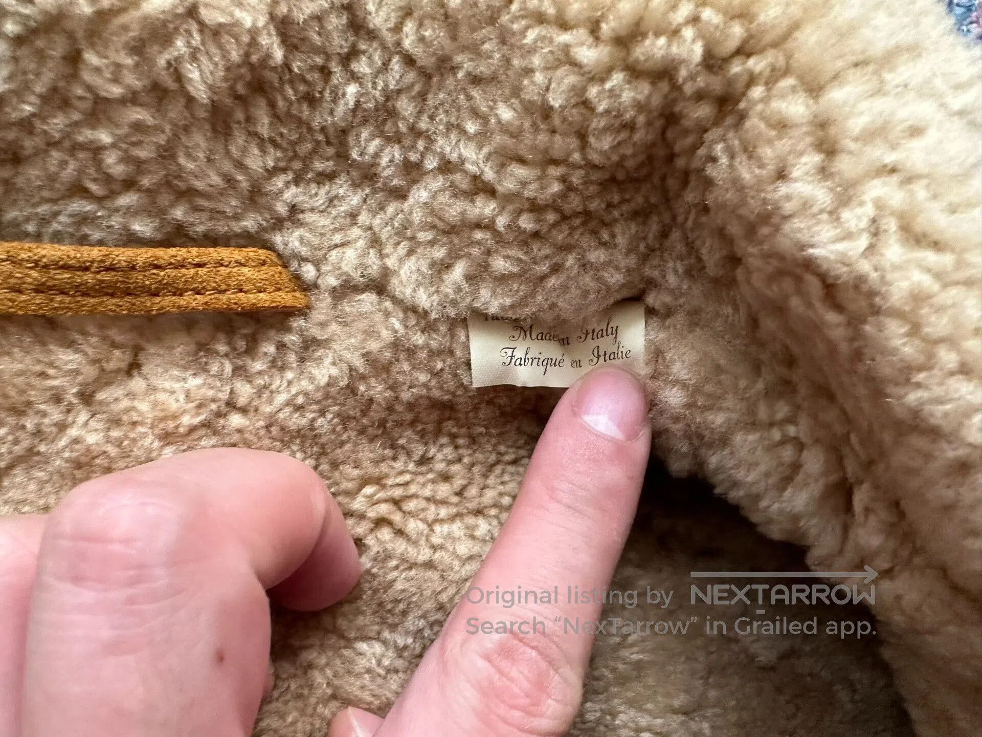 Levi's levis vintage suede shearling coat. Size US S / EU 44-46 / 1 - 8 Thumbnail