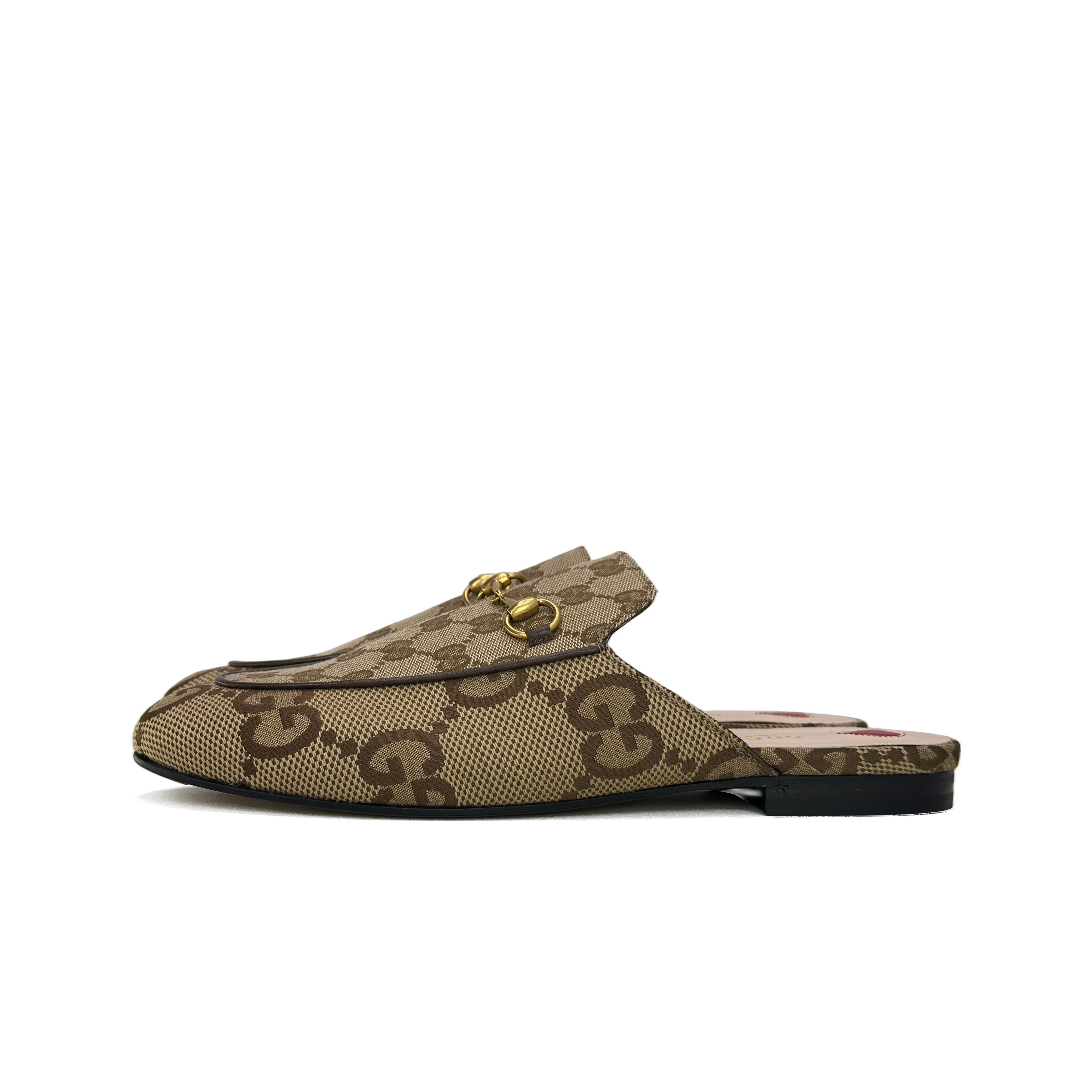 Gucci Gucci GG Canvas Horsebit Mules 41 Size US 11 / IT 41 - 1 Thumbnail