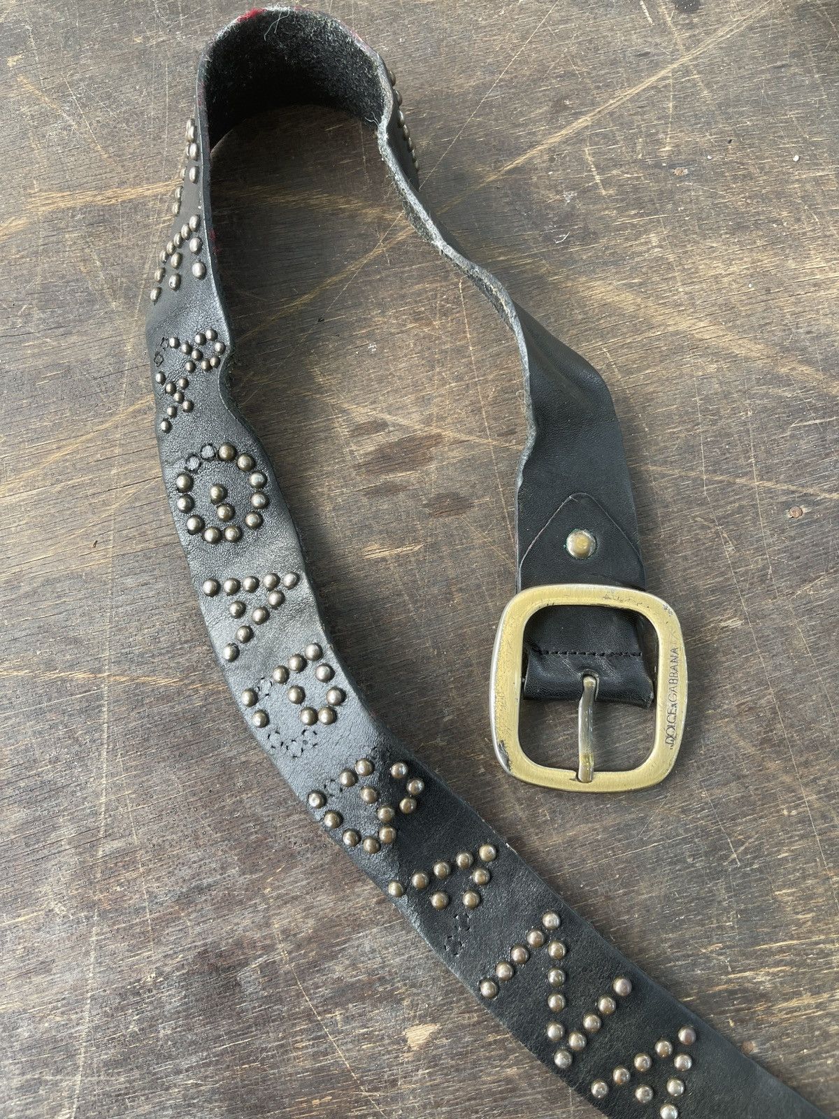 Dolce & Gabbana Rare🔥Vintage Dolce & Gabbana Leather Belt Size 34-37 Size ONE SIZE - 1 Thumbnail
