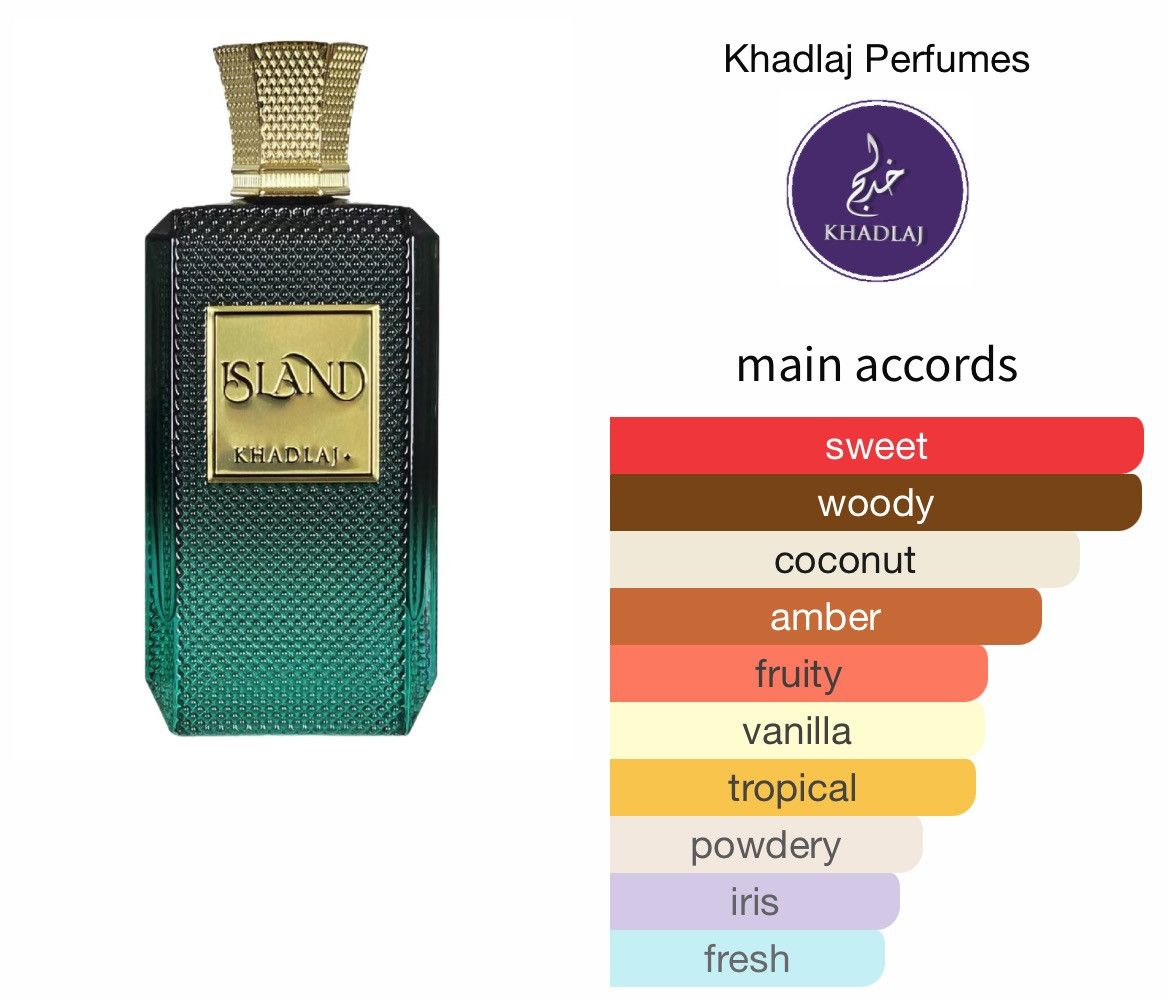 Other Khadlaj Island Cologne Sample Supreme Quality Size ONE SIZE - 3 Thumbnail