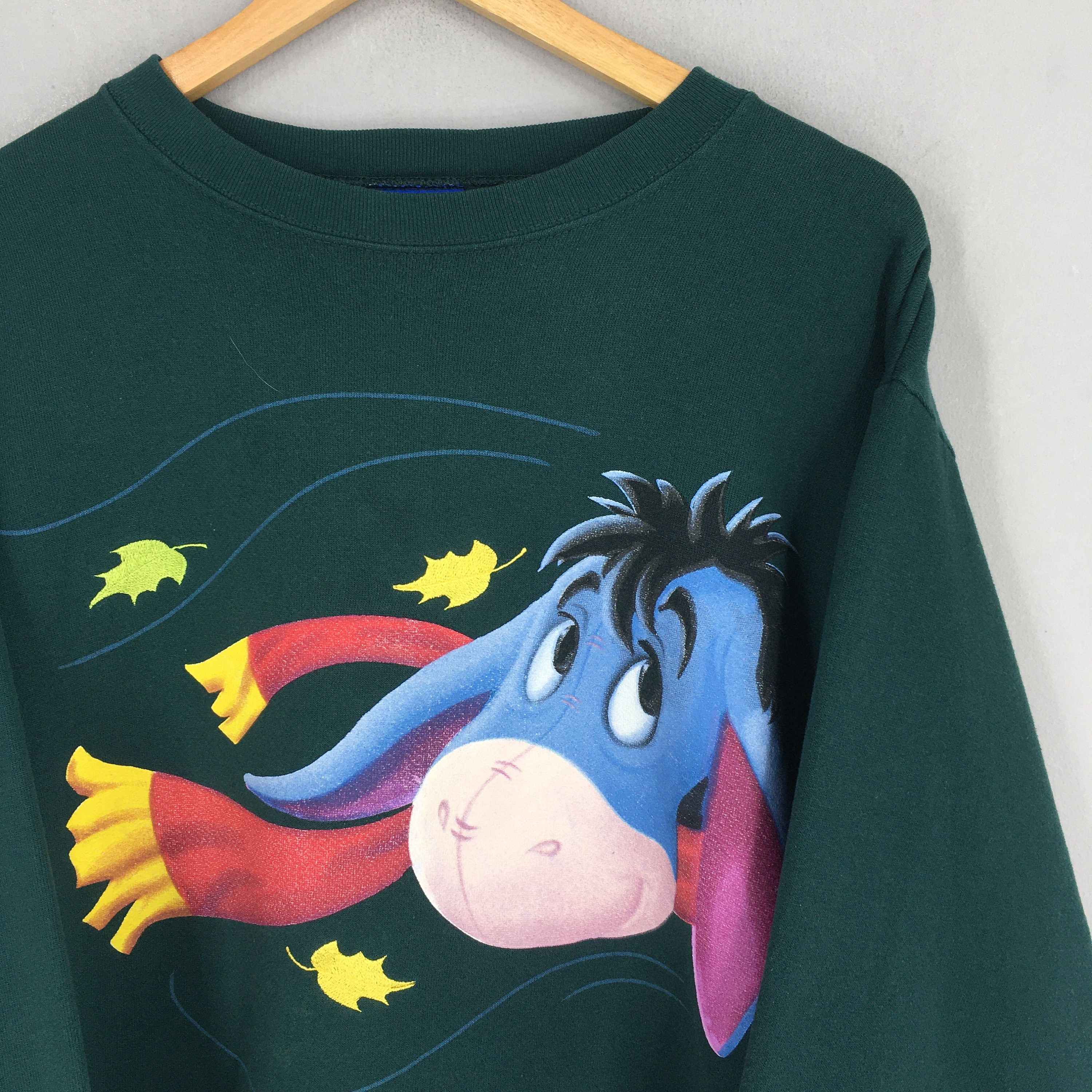 Disney Vintage Eeyore The Pooh And Friends Sweatshirt XLarge Size US XL / EU 56 / 4 - 2 Thumbnail