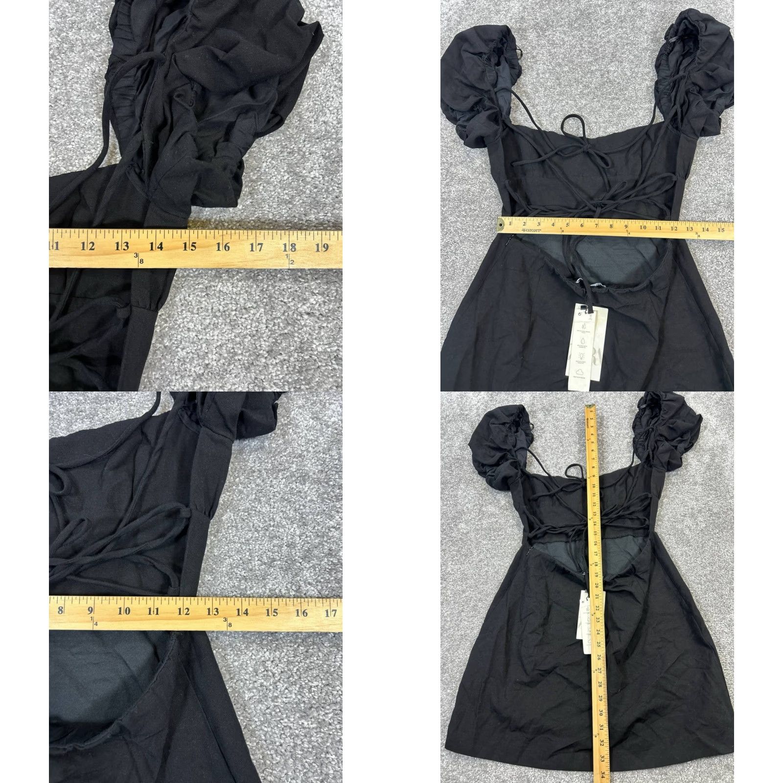 Zara Zara Dress Womens Large Black Blouson Halter New Size L / US 10 / IT 46 - 8 Thumbnail