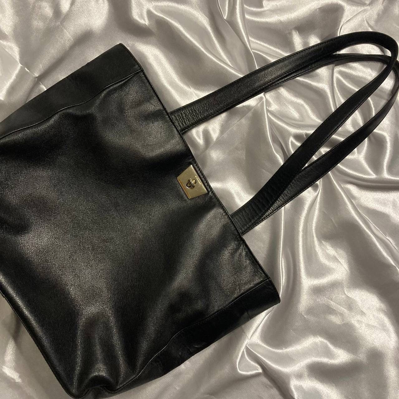 Jil Sander Jil Sander Shoulder Bag Leather Black Size ONE SIZE - 2 Thumbnail