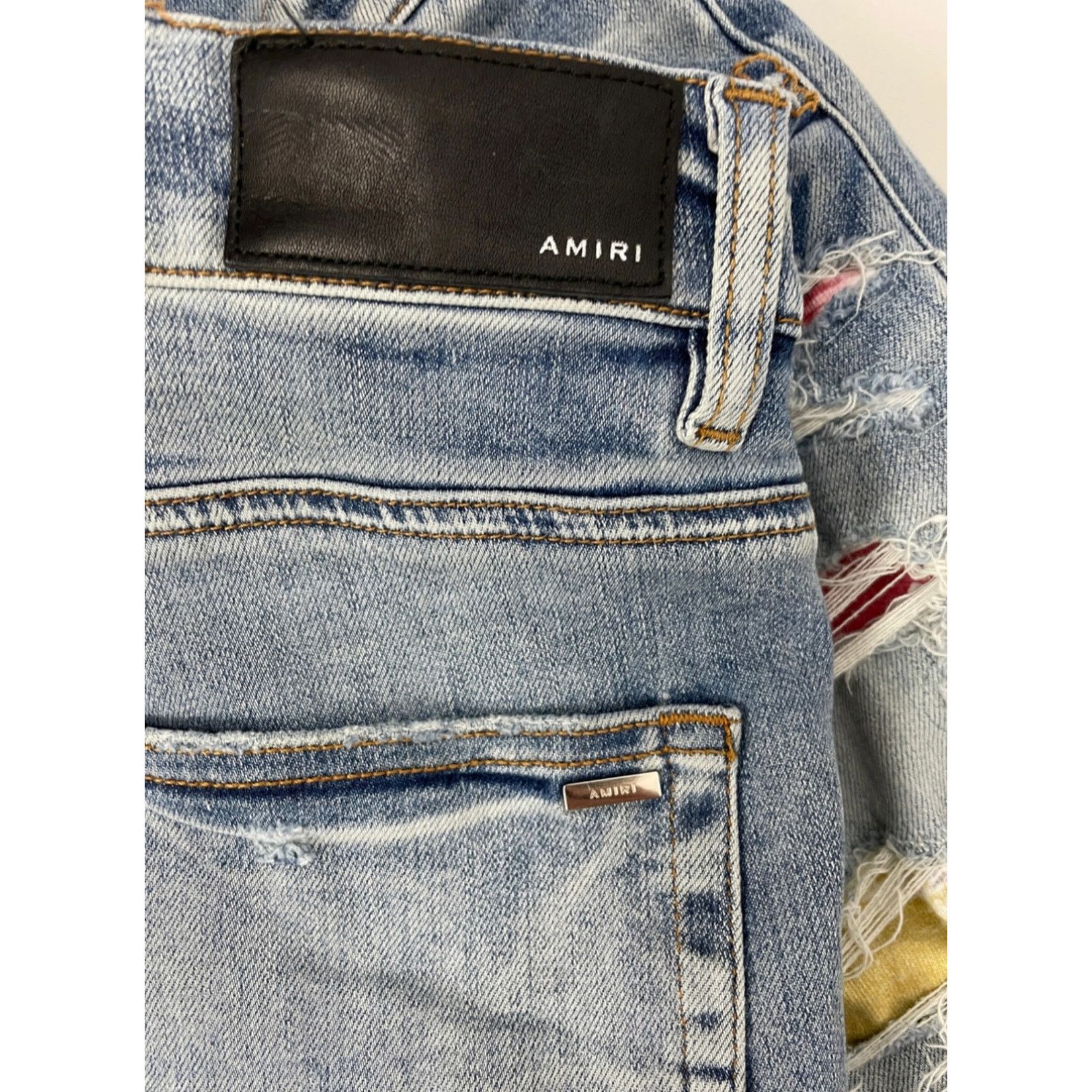 Amiri NWT Amiri Rainbow Patch Denim Size US 30 / EU 46 - 9 Thumbnail