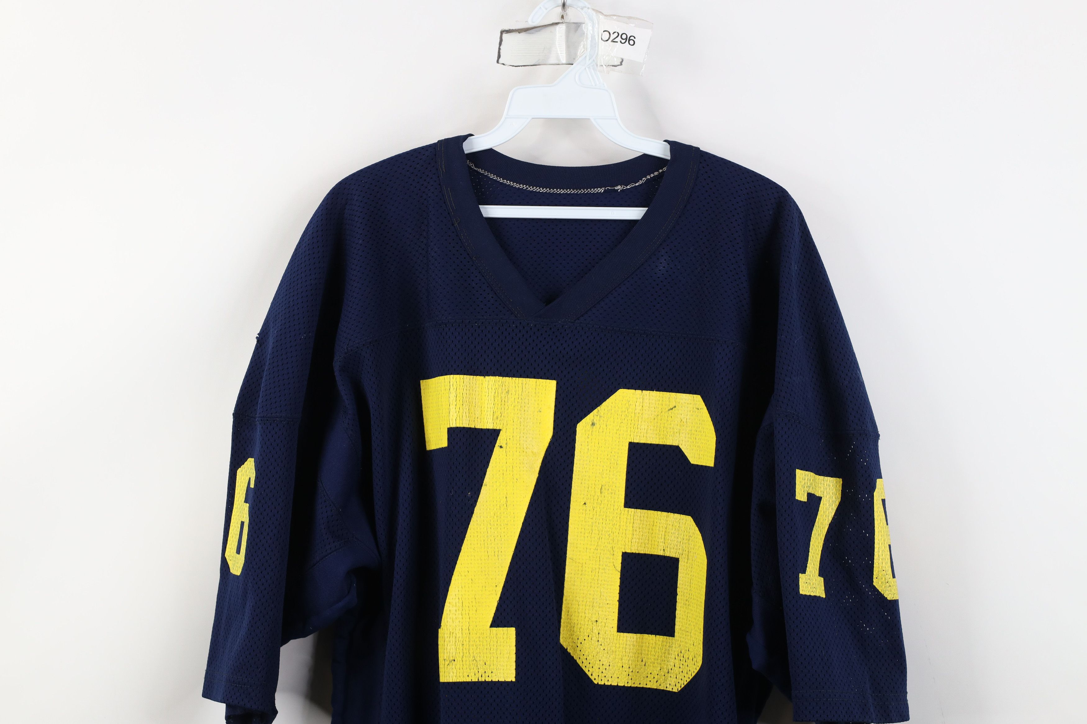 Russell Athletic Vintage 70s Russell Athletic University of Michigan Jersey Size US XXL / EU 58 / 5 - 2 Thumbnail