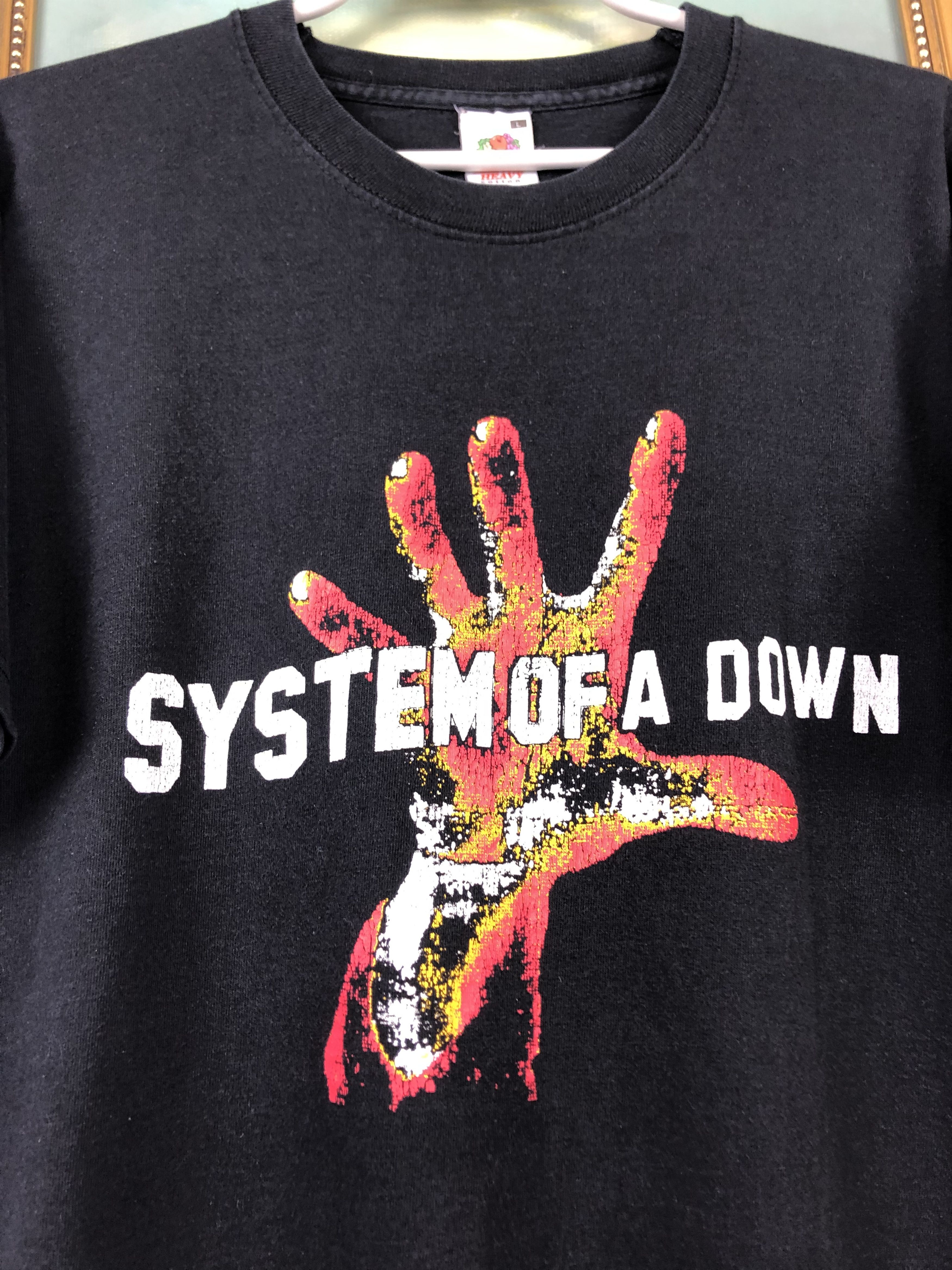Band Tees × Vintage Vintage System Of A Down Band Tee Shirt Rare Hype Size US L / EU 52-54 / 3 - 5 Thumbnail