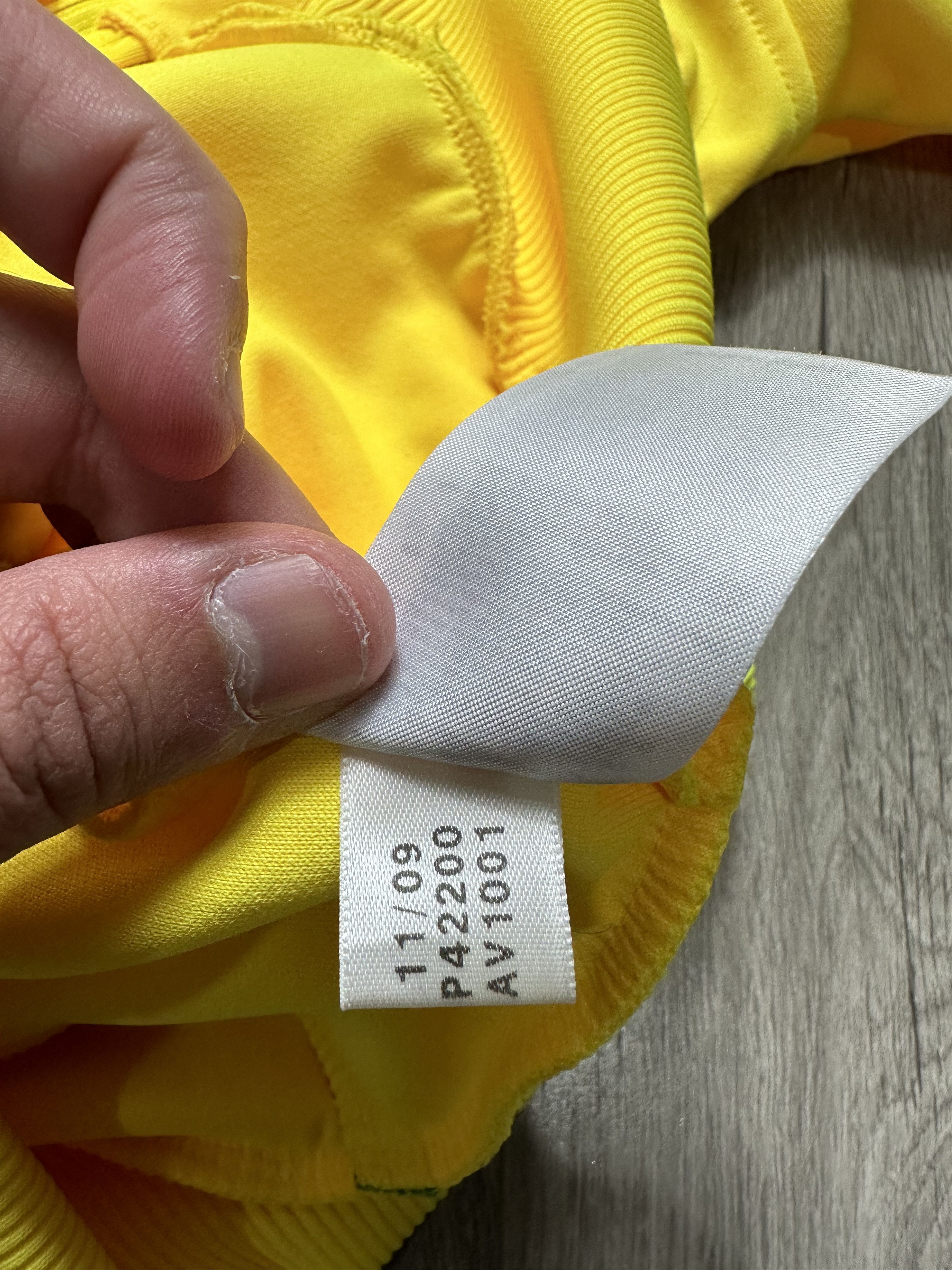 Adidas Adidas Brazil National Team 2010 World Cup Warm Up Jacket Size US L / EU 52-54 / 3 - 9 Thumbnail