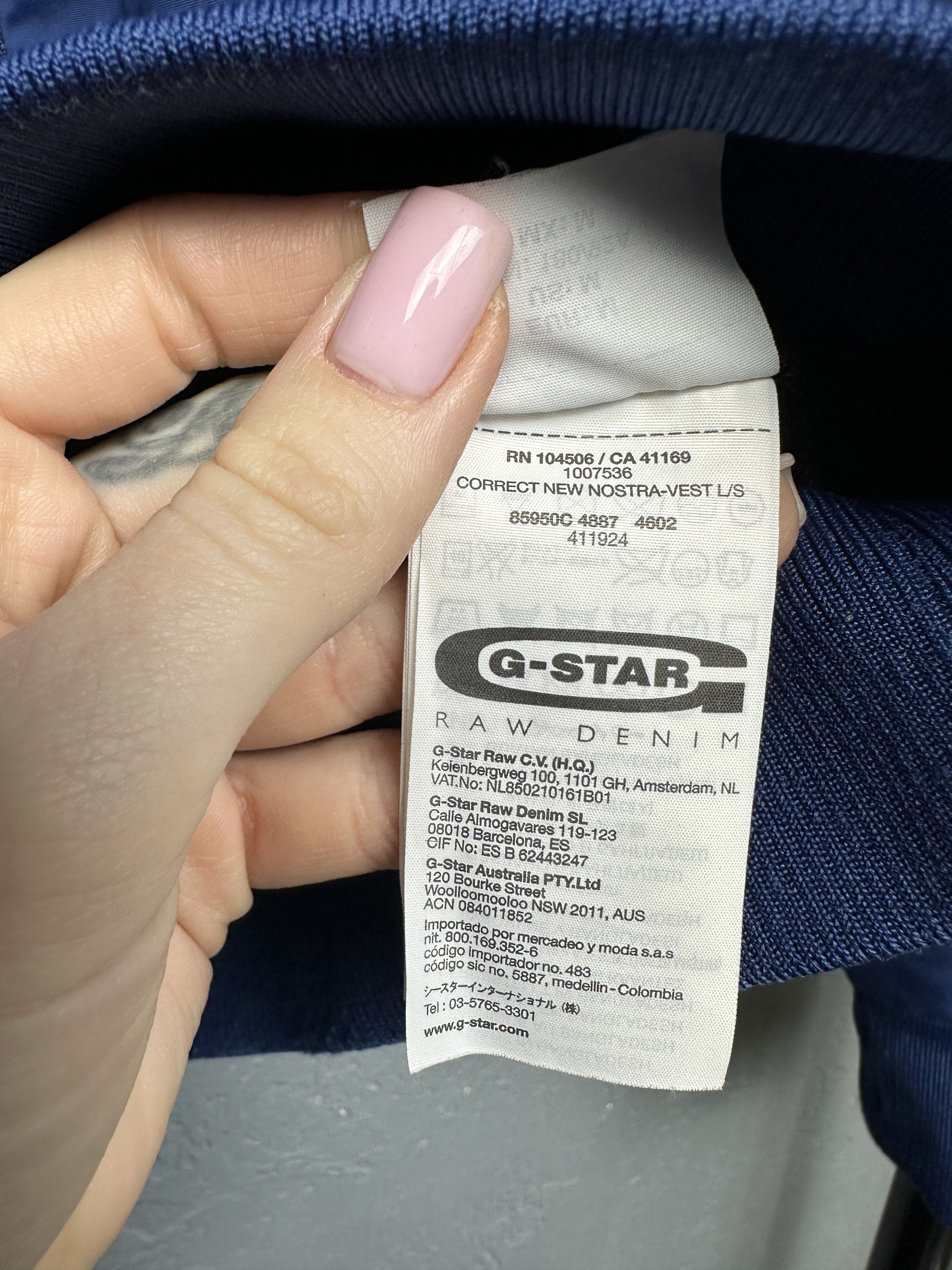 G-Star G Star Raw Mens Correct New Nostra-Vest Jacket Size US M / EU 48-50 / 2 - 6 Thumbnail