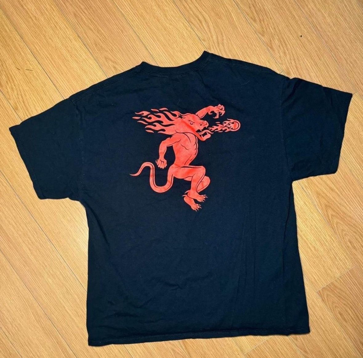 Other Wtf Where’s the Fireball? Whiskey promo fire demon y2k flame Size US XL / EU 56 / 4 - 2 Thumbnail