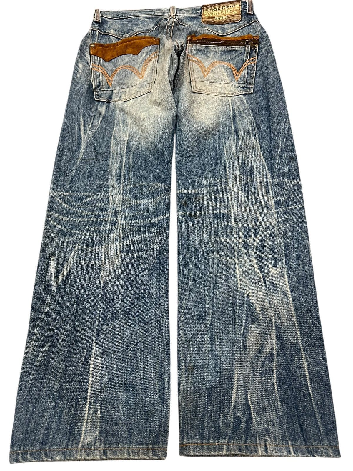 Edwin Edwin Exclusive Vintage Faded Denim Jean Size US 32 / EU 48 - 2 Thumbnail