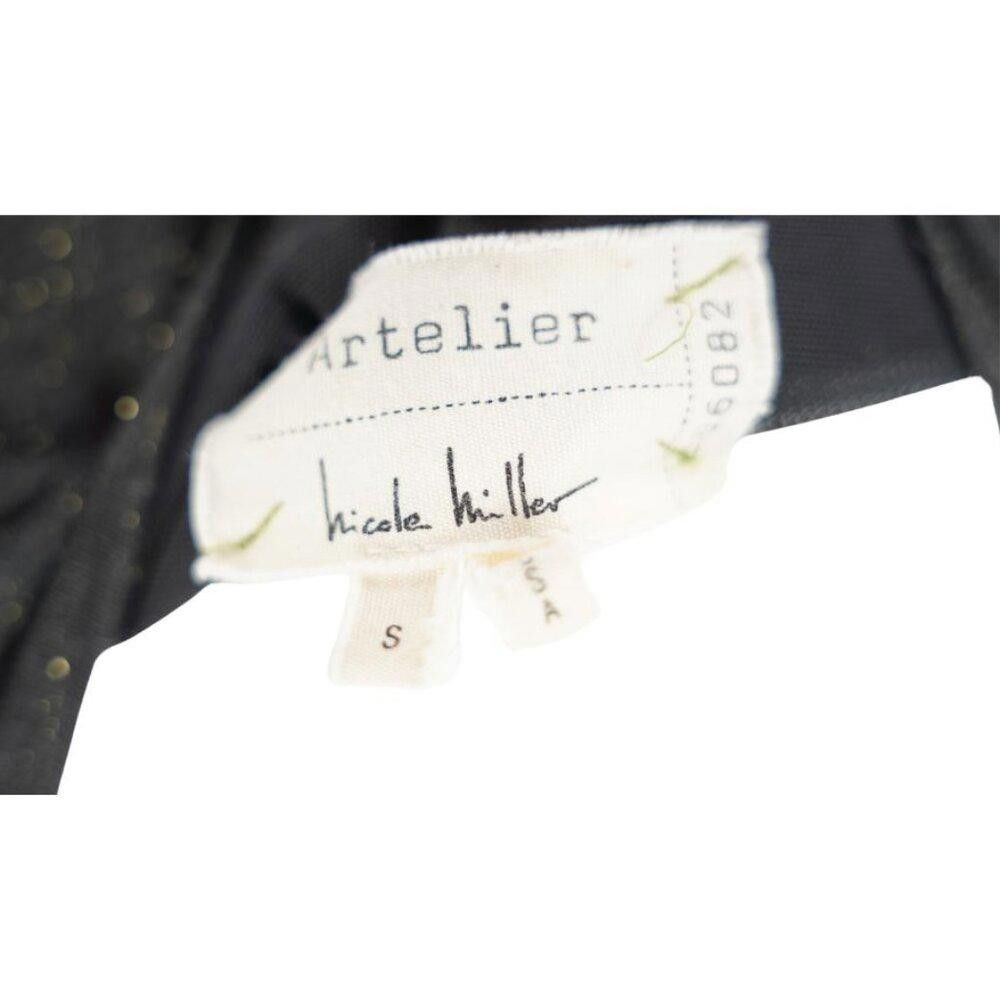 Designer Nicole Miller Atelier Ruched Midi Dress Size S Size S / US 4 / IT 40 - 9 Thumbnail