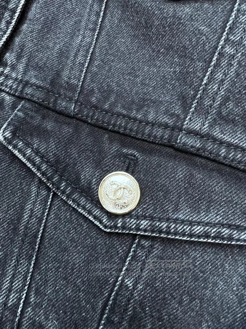 Chanel Chanel Denim cotton short jacket Size XS / US 0-2 / IT 36-38 - 4 Thumbnail