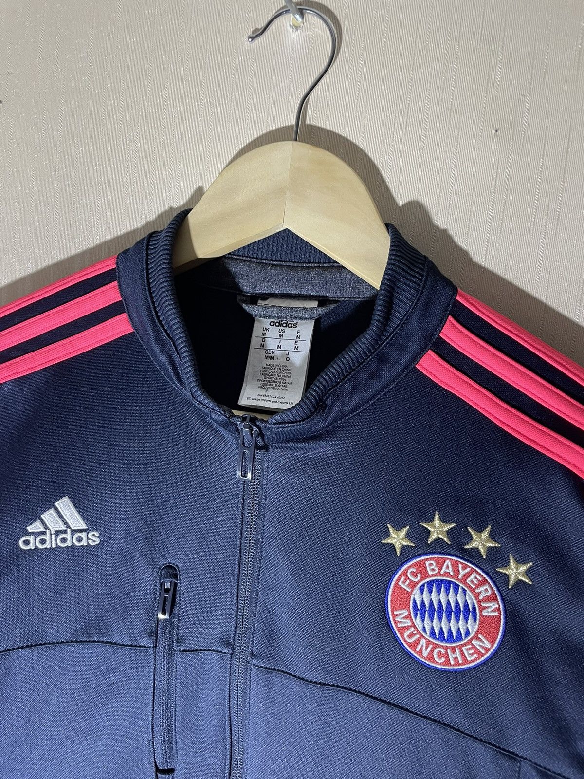 Adidas Adidas Bayern Munich track jacket blokecore Size US M / EU 48-50 / 2 - 4 Thumbnail