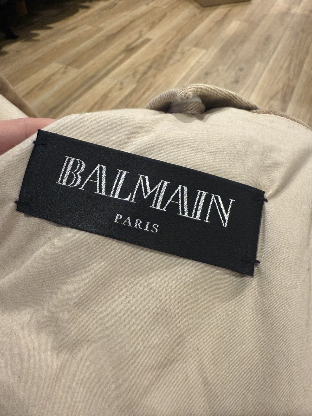 Balmain Balmain Sample Camo Distressed Rider Jacket Size US M / EU 48-50 / 2 - 6 Thumbnail