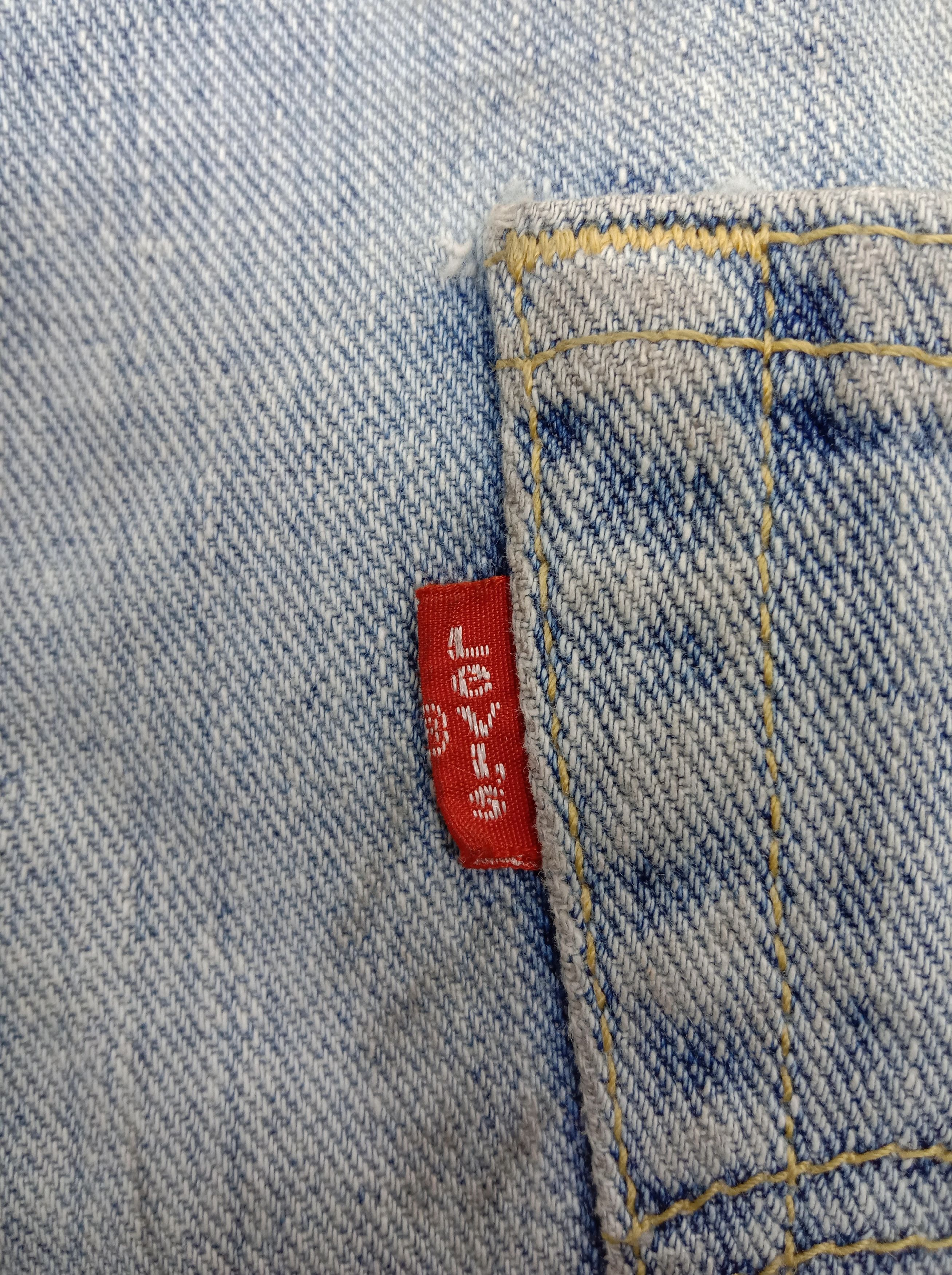 Levi's Vintage Levi’s 534 Light Wash Jeans Distressed Denim Size US 36 / EU 52 - 10 Thumbnail