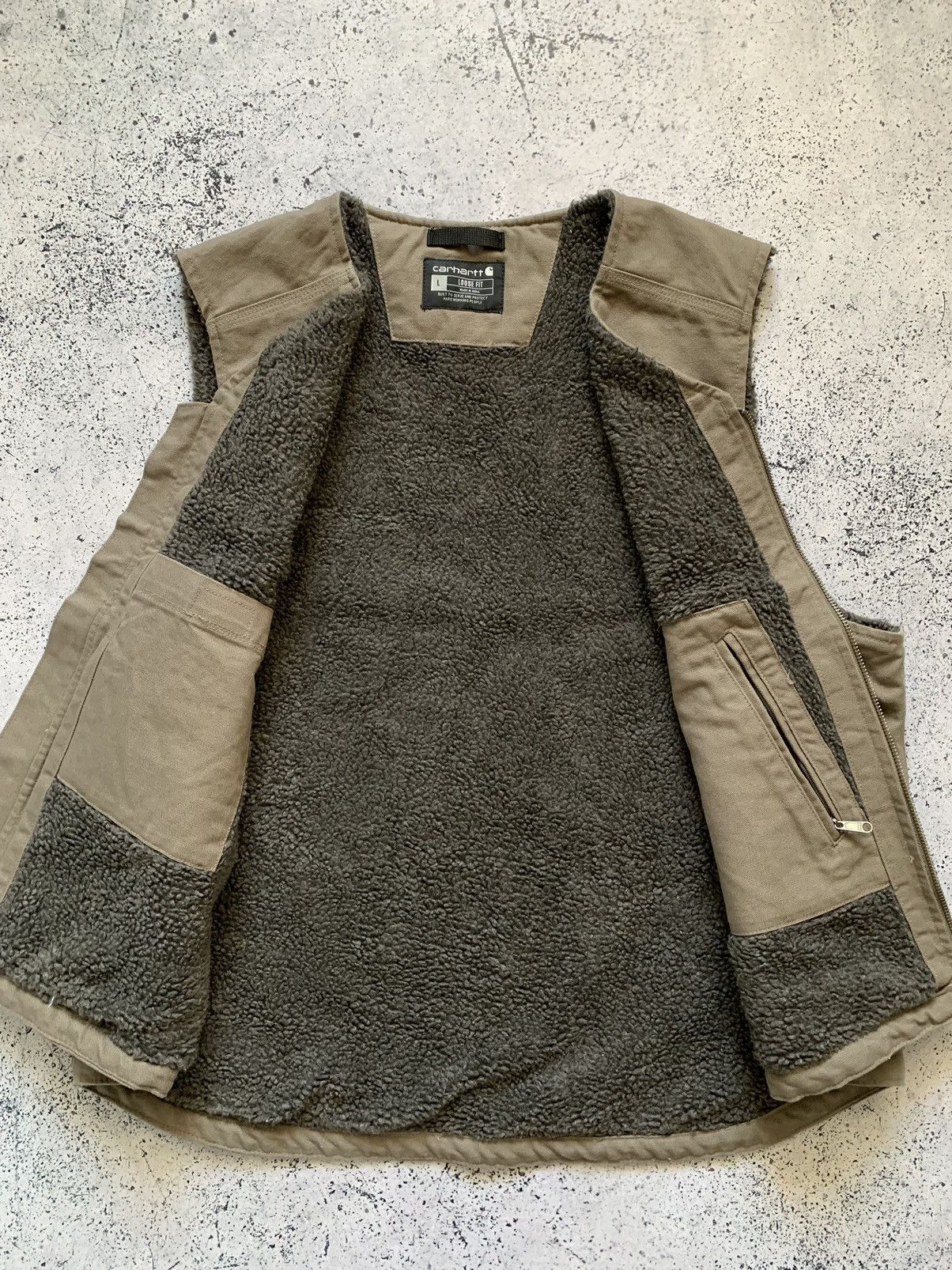 Carhartt Vintage Carhartt Detroit Vest Work Gilet Brown Y2K USA Size US L / EU 52-54 / 3 - 5 Thumbnail