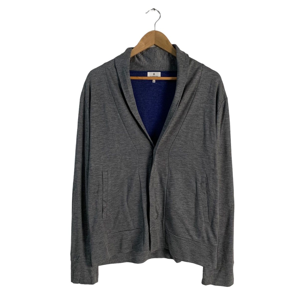 image of Lanvin En Bleu Jacket in Grey, Men's (Size Medium)